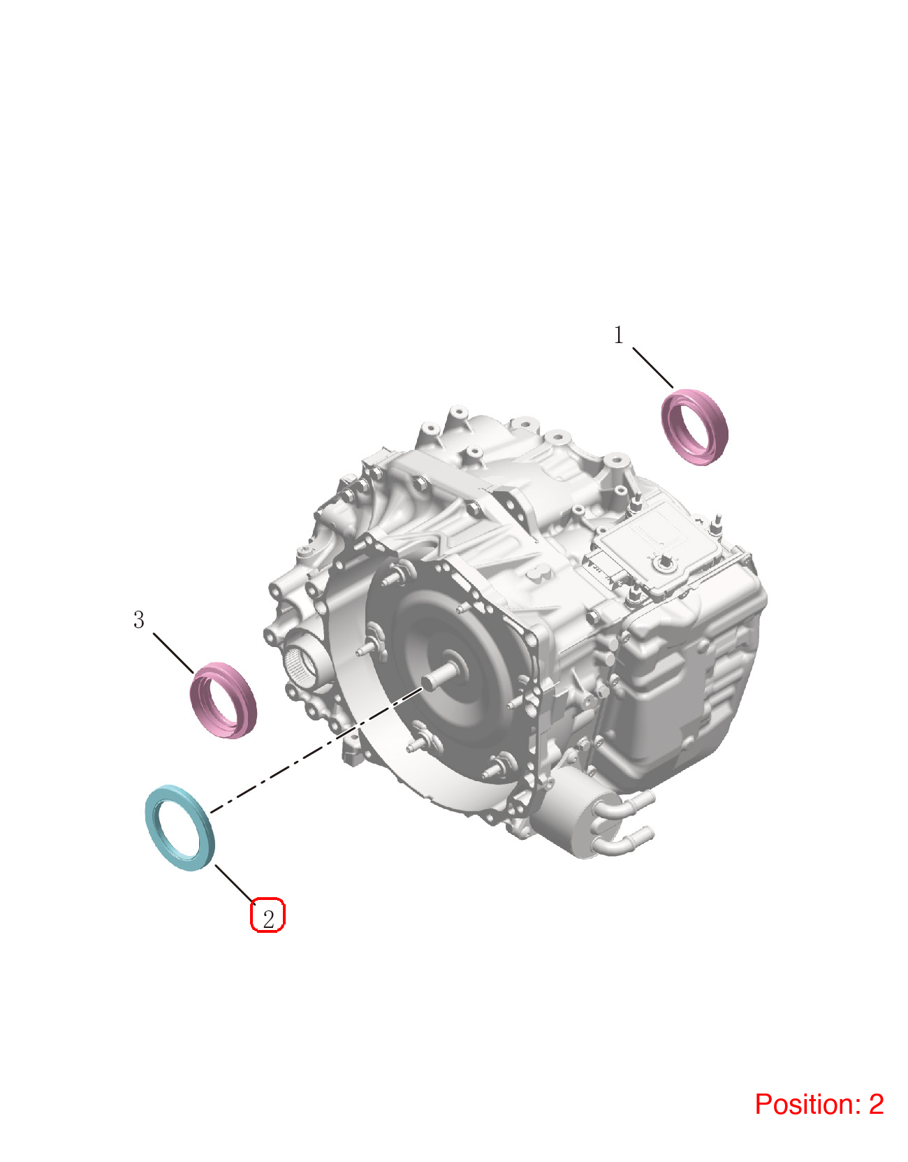 GEELY Oil seal OEM 3083007800 FOR Tugella 3083007800-GEELY_OEM