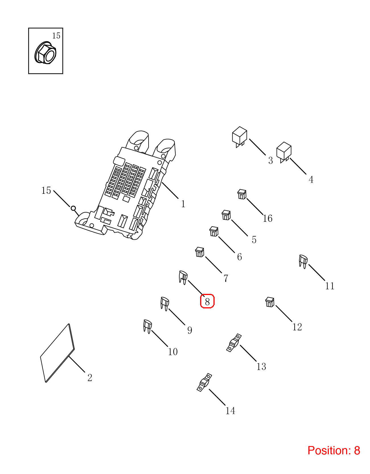 GEELY Fuses OEM 3722522001 FOR Emgrand 3722522001-GEELY_OEM