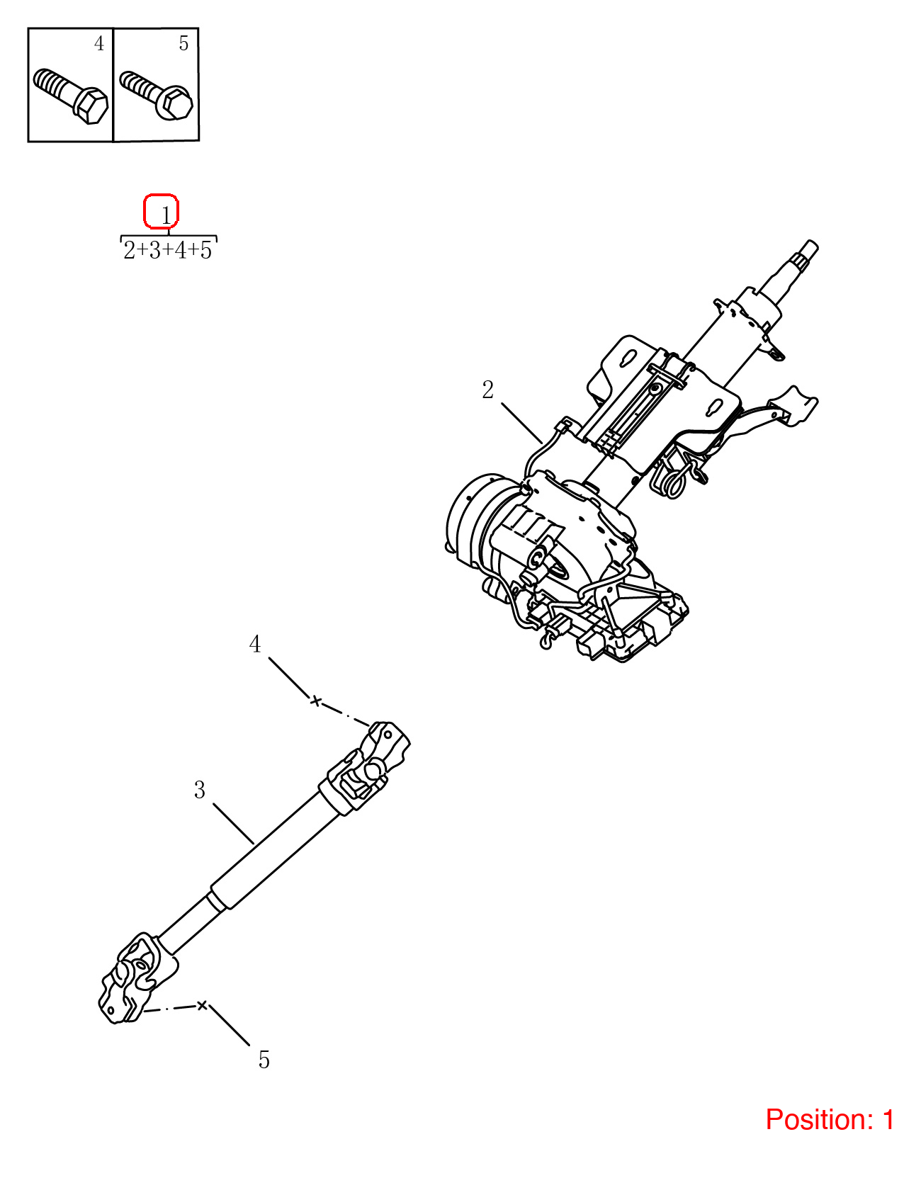 GEELY Steering column OEM 4030029800 FOR Coolray 4030029800-GEELY_OEM