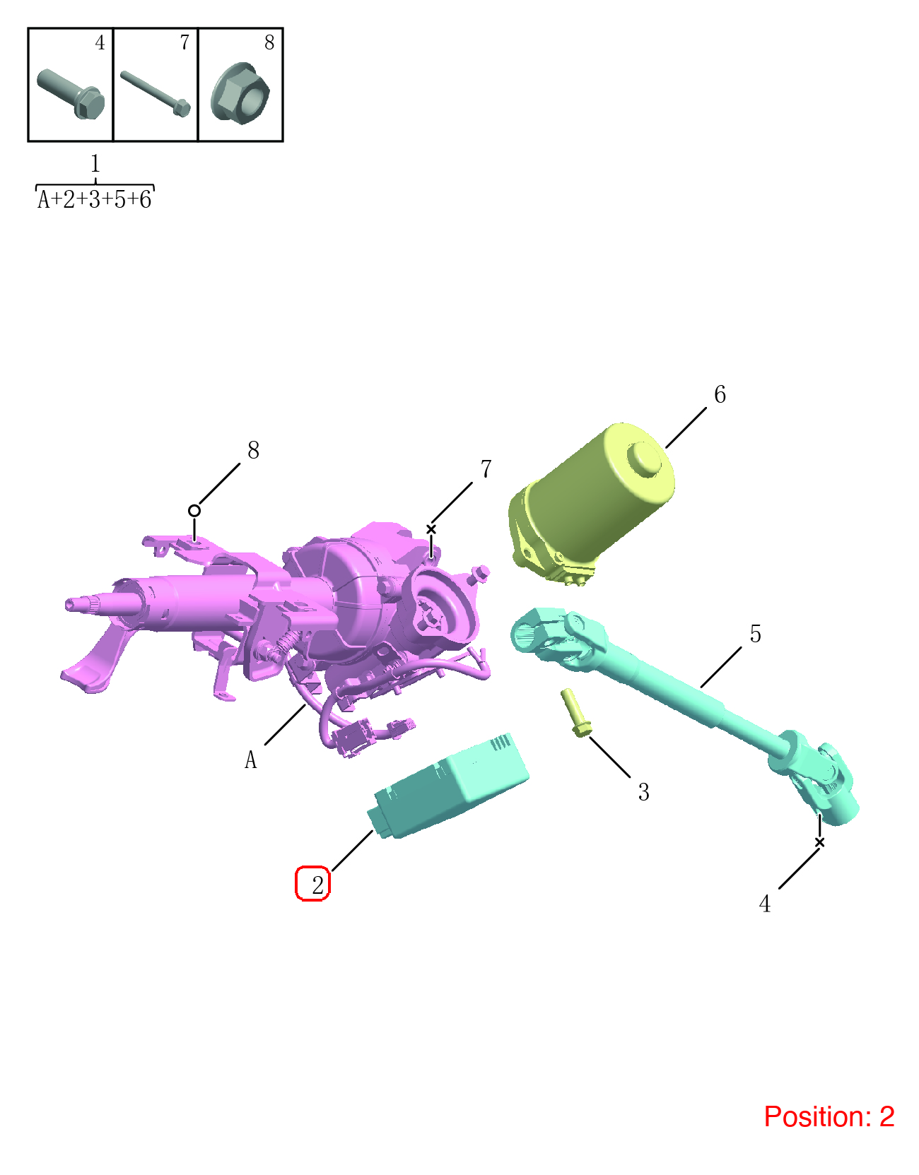 GEELY Steering column computer OEM 4030032400 FOR Emgrand 4030032400-GEELY_OEM
