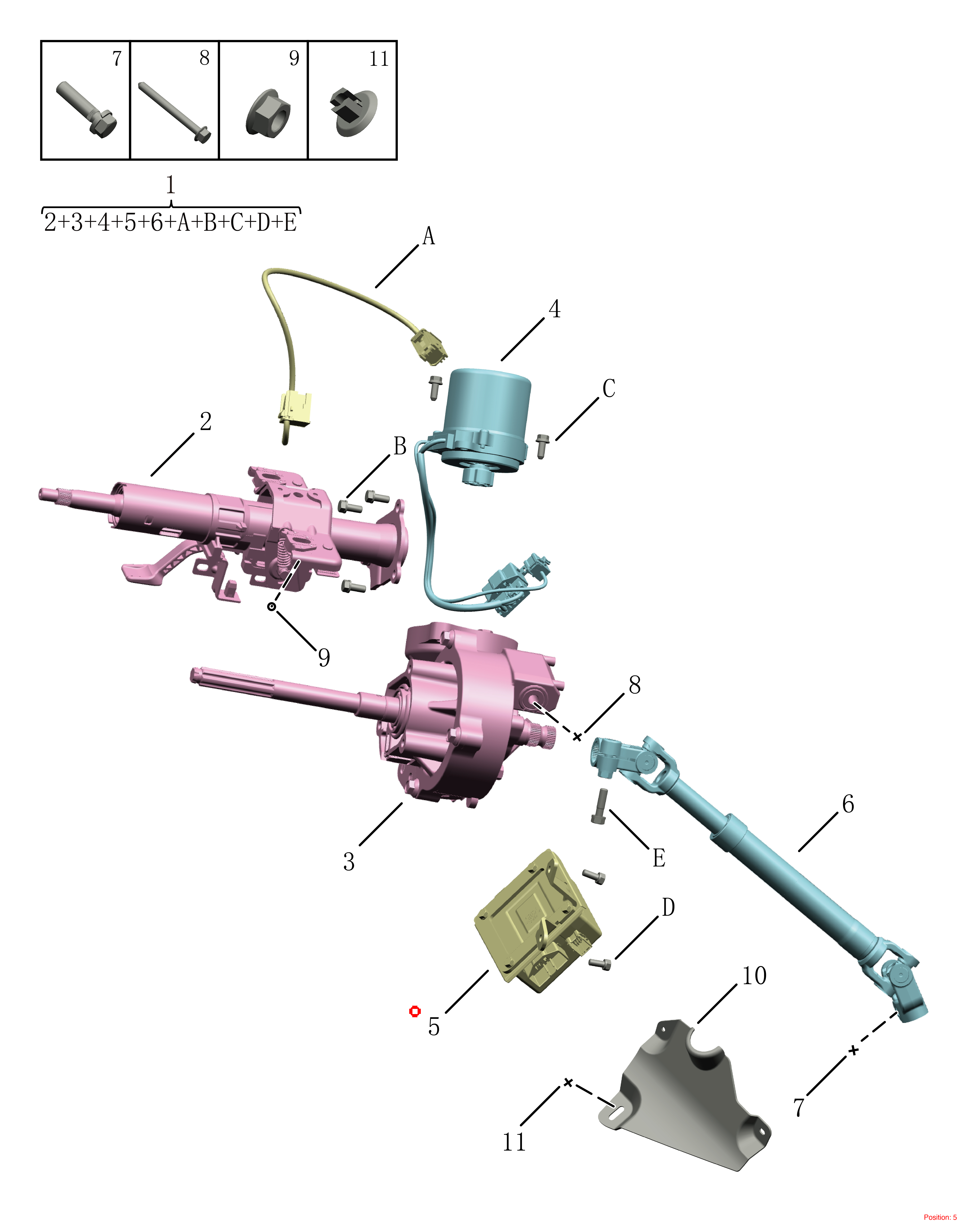 GEELY Steering column computer OEM 4030520500 FOR Emgrand 4030520500-GEELY_OEM