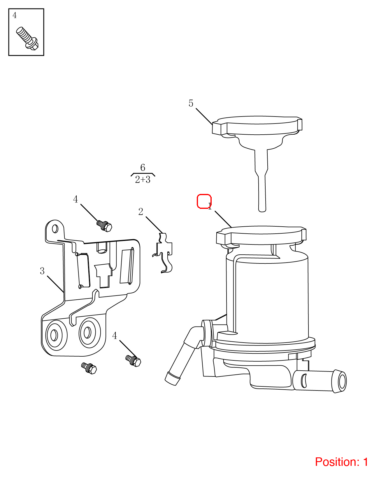 GEELY Power Steering Reservoir OEM 4043000500 FOR Emgrand 4043000500-GEELY_OEM
