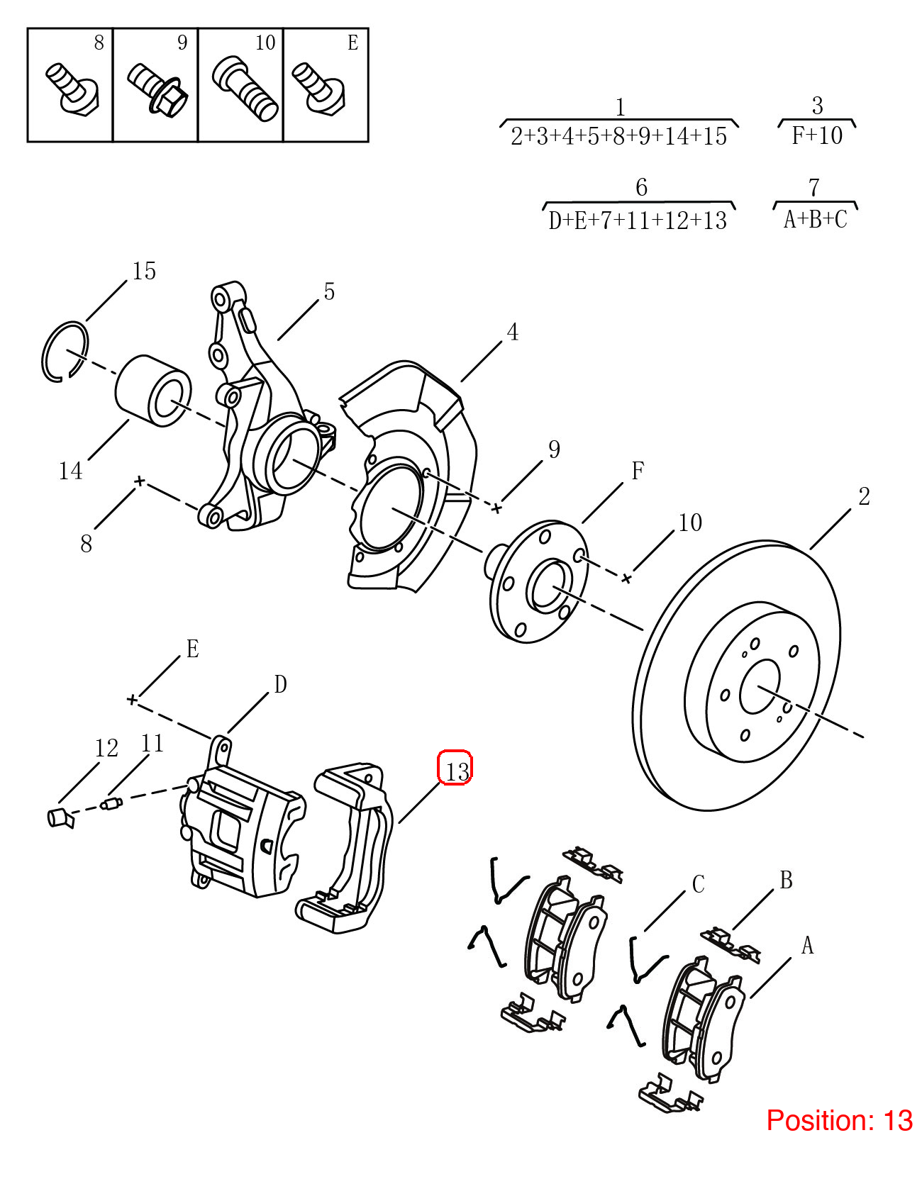 GEELY Brake caliper bracket OEM 4048003100 FOR Emgrand 4048003100-GEELY_OEM