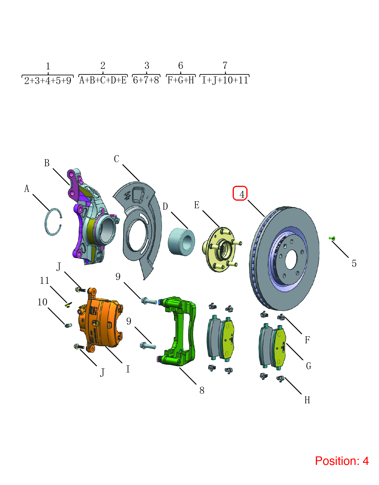 GEELY Brake disc OEM 4048104200 FOR OKAVANGO 4048104200-GEELY_OEM