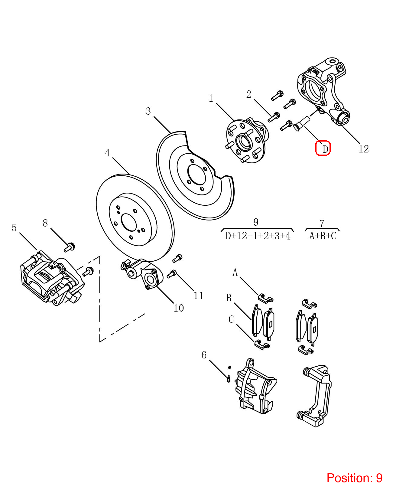 GEELY Brake assembly OEM 4050002600 FOR Emgrand 4050002600-GEELY_OEM