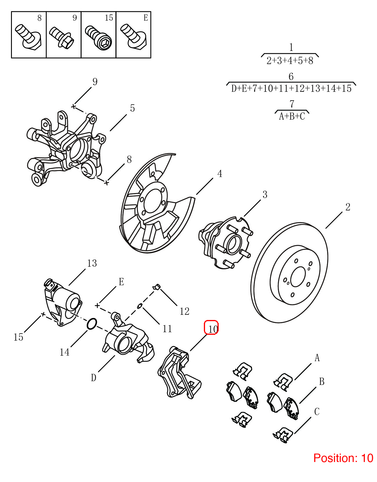 GEELY Brake caliper bracket OEM 4050003800 FOR Emgrand 4050003800-GEELY_OEM