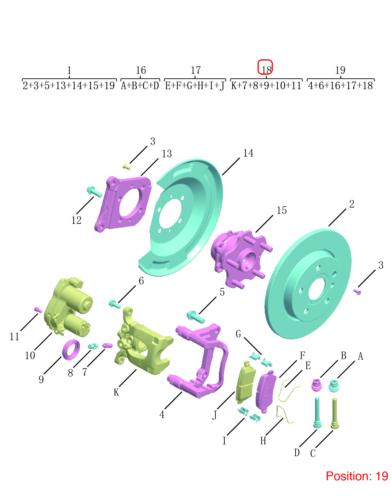 GEELY Wheel Cylinder OEM 4050044300 FOR Binrui 4050044300-GEELY_OEM