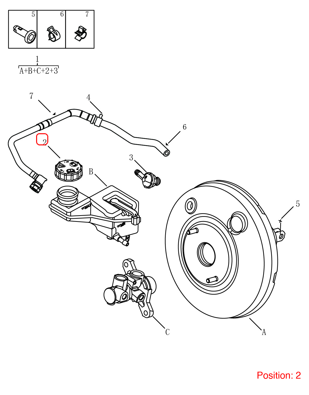 GEELY Brake fluid reservoir cap OEM 4056039500 FOR Binrui Emgrand 4056039500-GEELY_OEM
