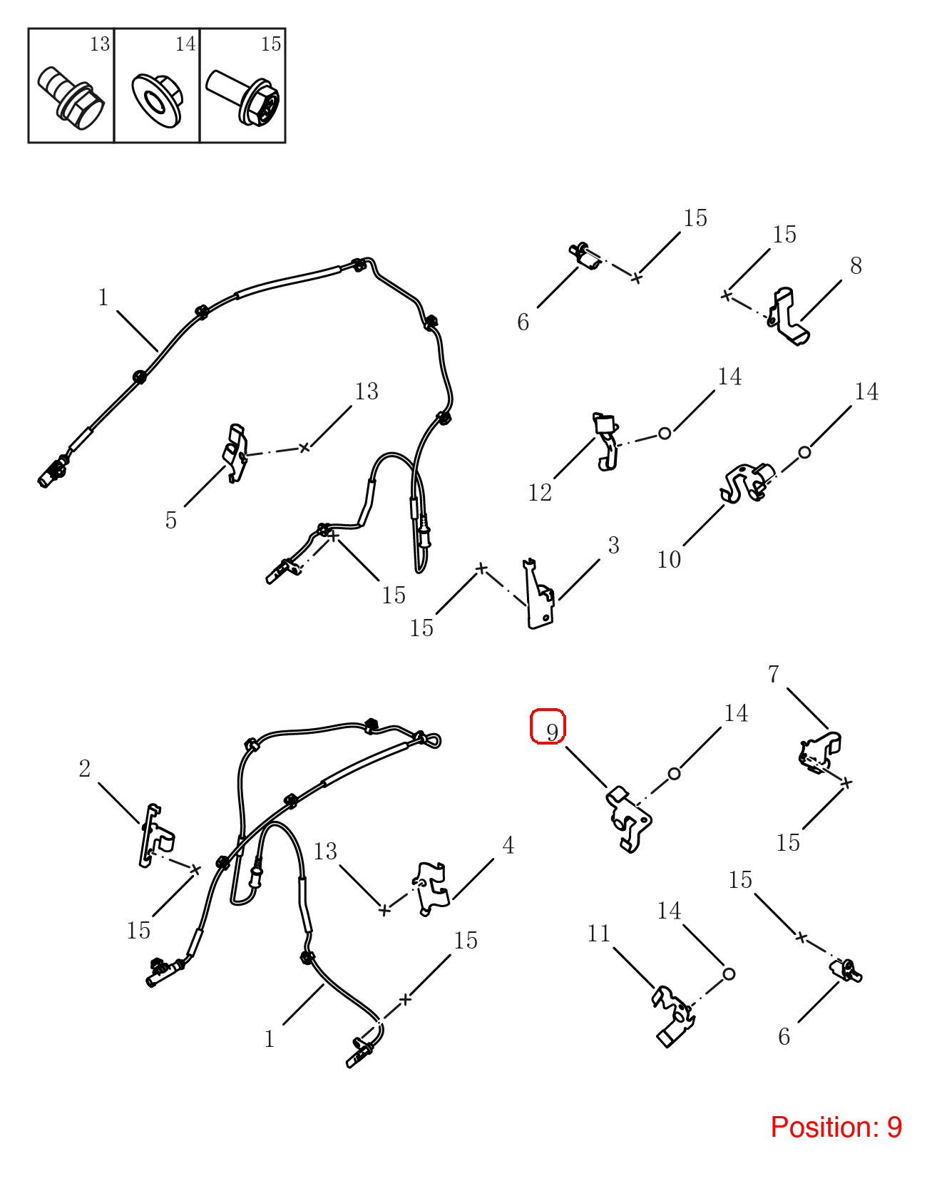 GEELY ABS sensor bracket OEM 4060004300 FOR Emgrand 4060004300-GEELY_OEM