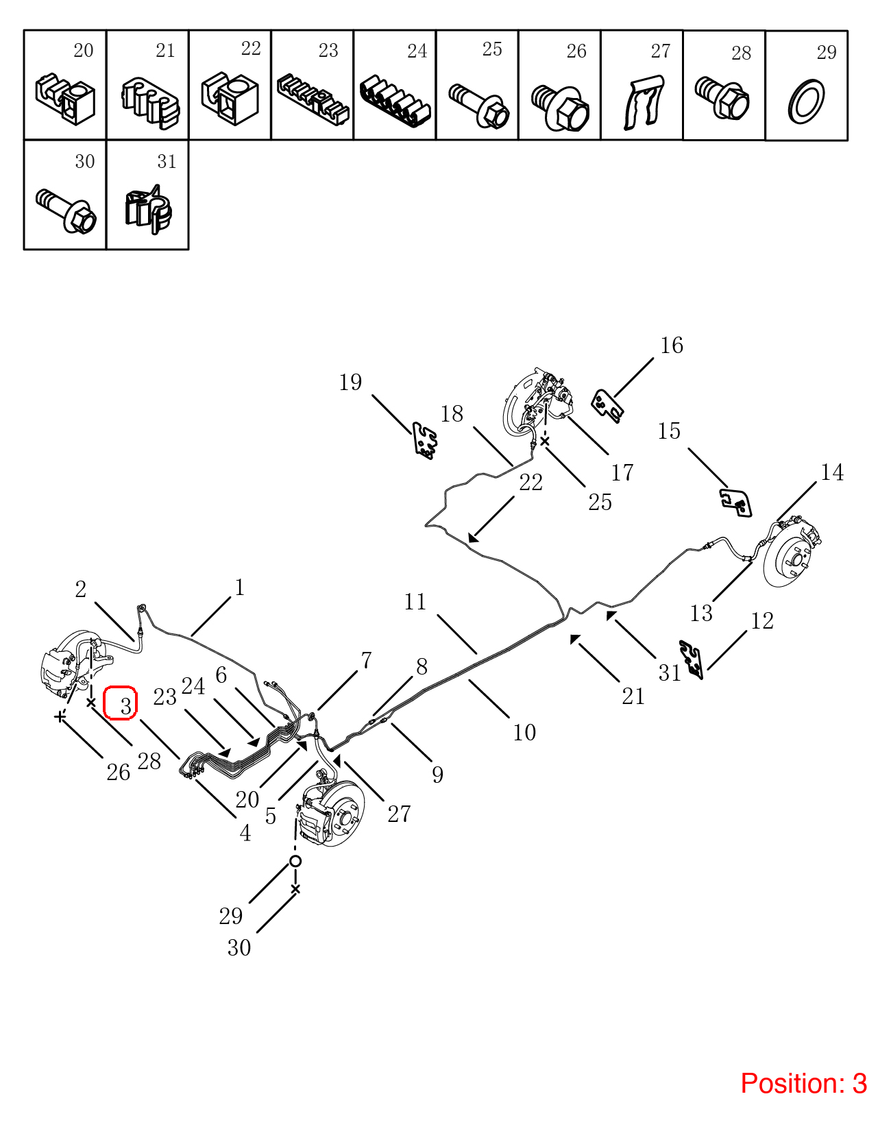 GEELY Brake fluid pipe OEM 4066073600 FOR Binrui 4066073600-GEELY_OEM