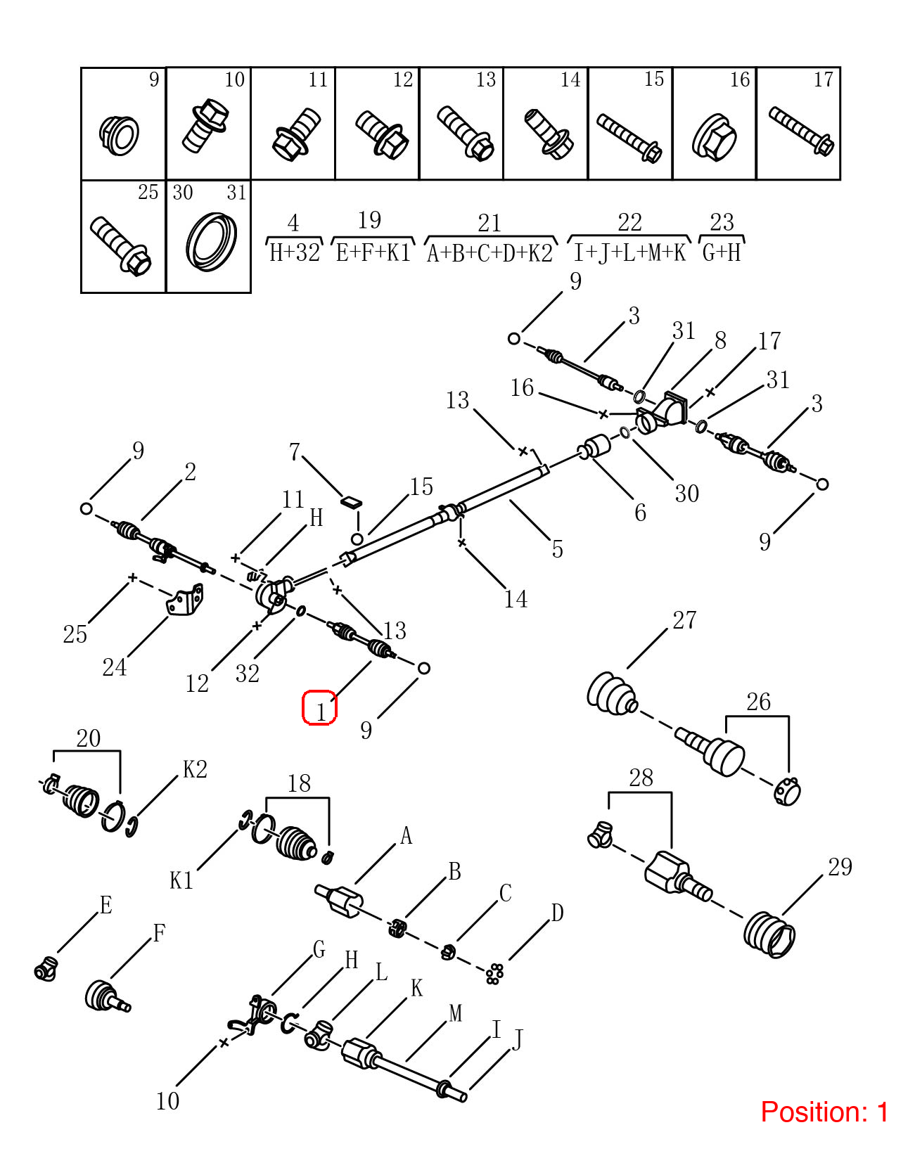 GEELY Axle Shaft OEM 4082006100 FOR Emgrand 4082006100-GEELY_OEM