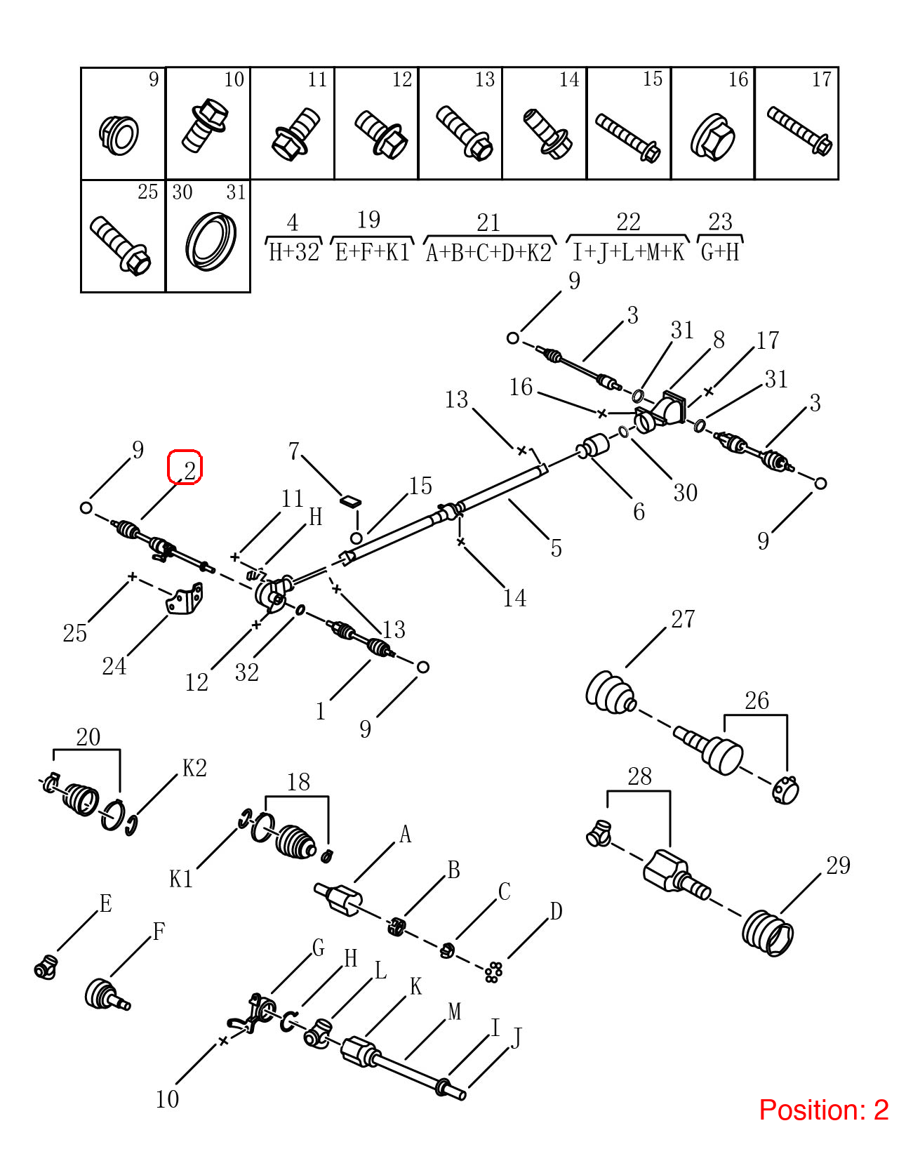 GEELY Axle Shaft OEM 4082008000 FOR Emgrand 4082008000-GEELY_OEM