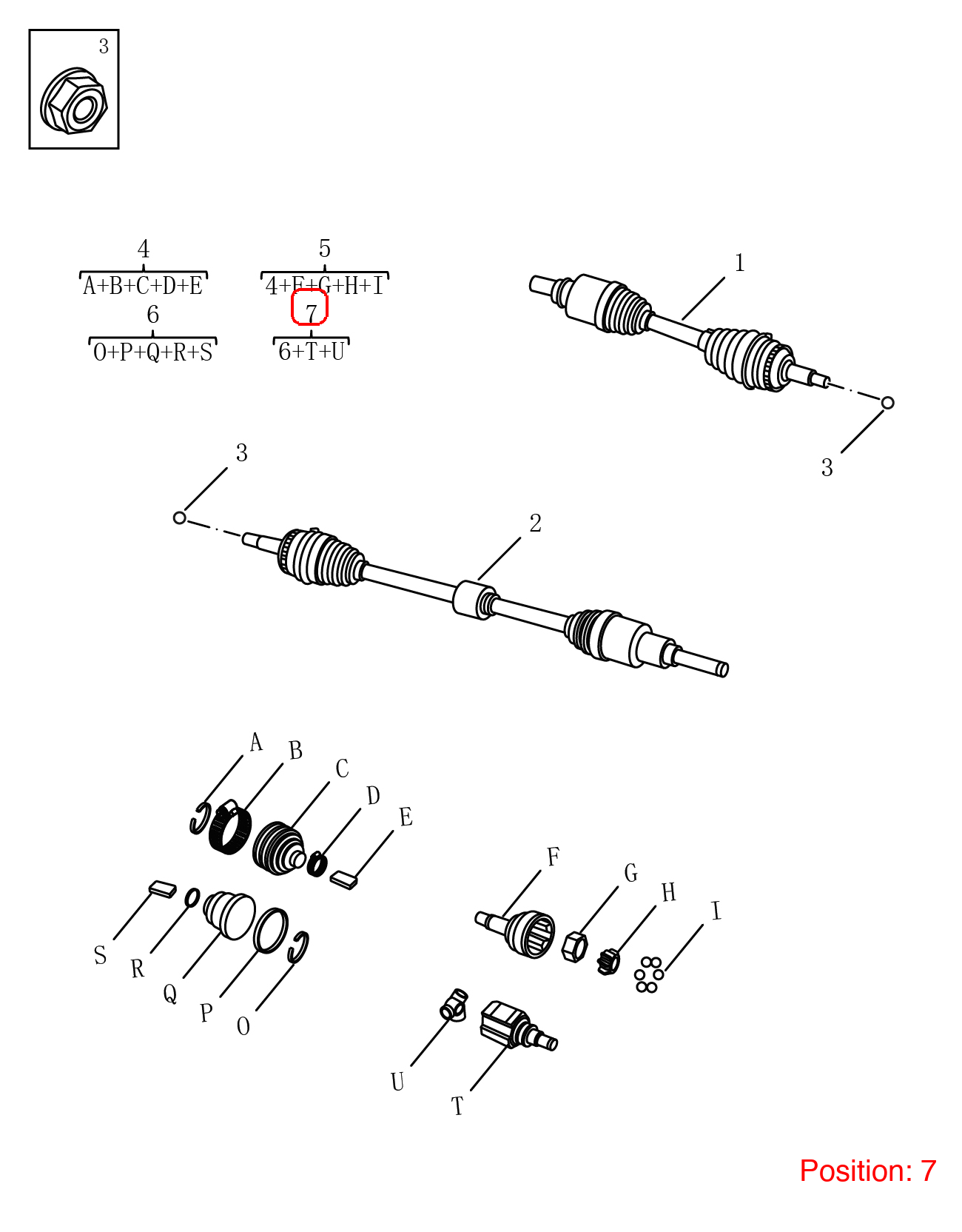 GEELY Half shaft CV joint OEM 4082063200 FOR Emgrand 4082063200-GEELY_OEM