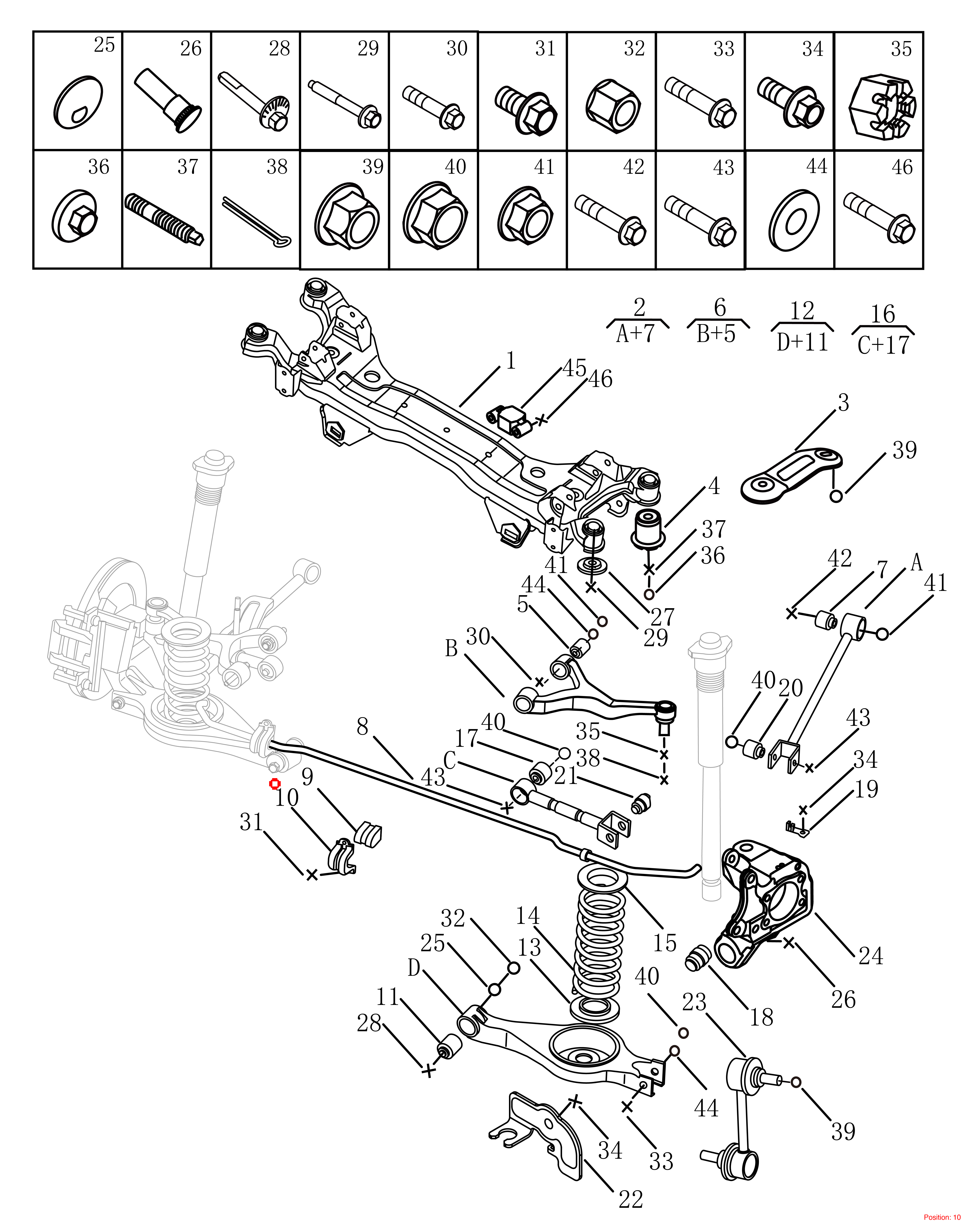 GEELY Balance bar bracket OEM 4086002000 FOR Emgrand 4086002000-GEELY_OEM