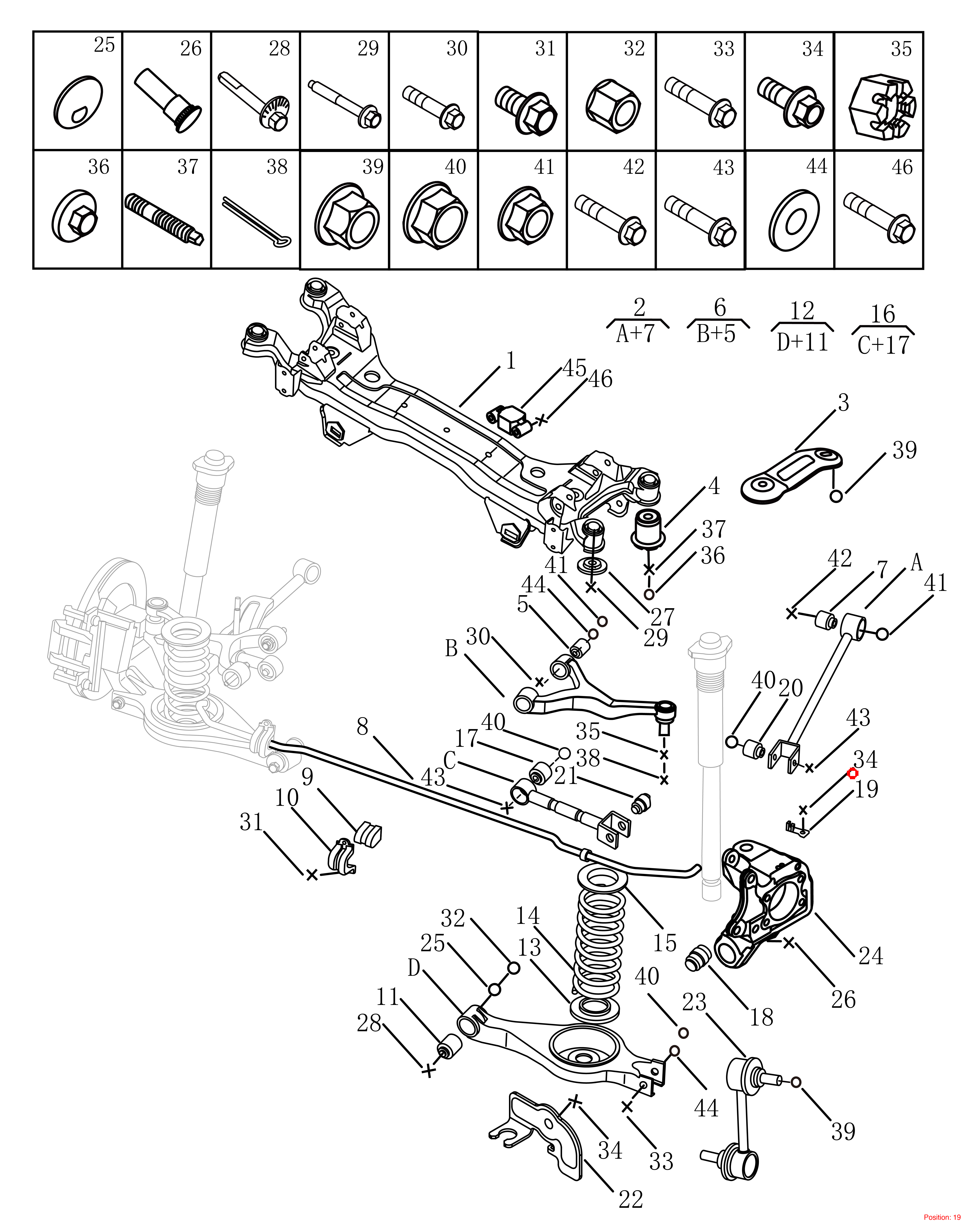 GEELY ABS sensor bracket OEM 4086003500 FOR Emgrand 4086003500-GEELY_OEM