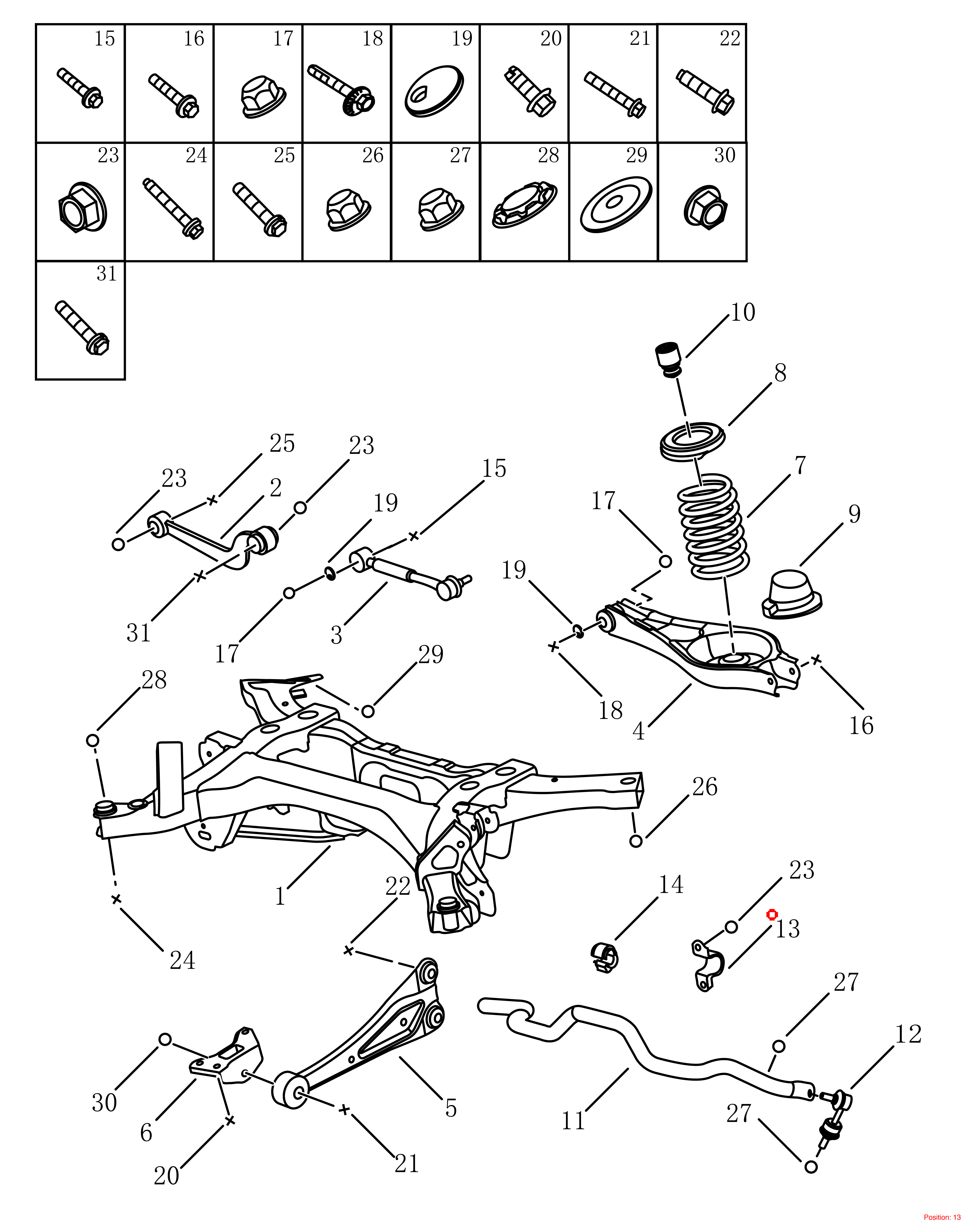 GEELY Balance bar bracket OEM 4086005000 FOR Emgrand 4086005000-GEELY_OEM