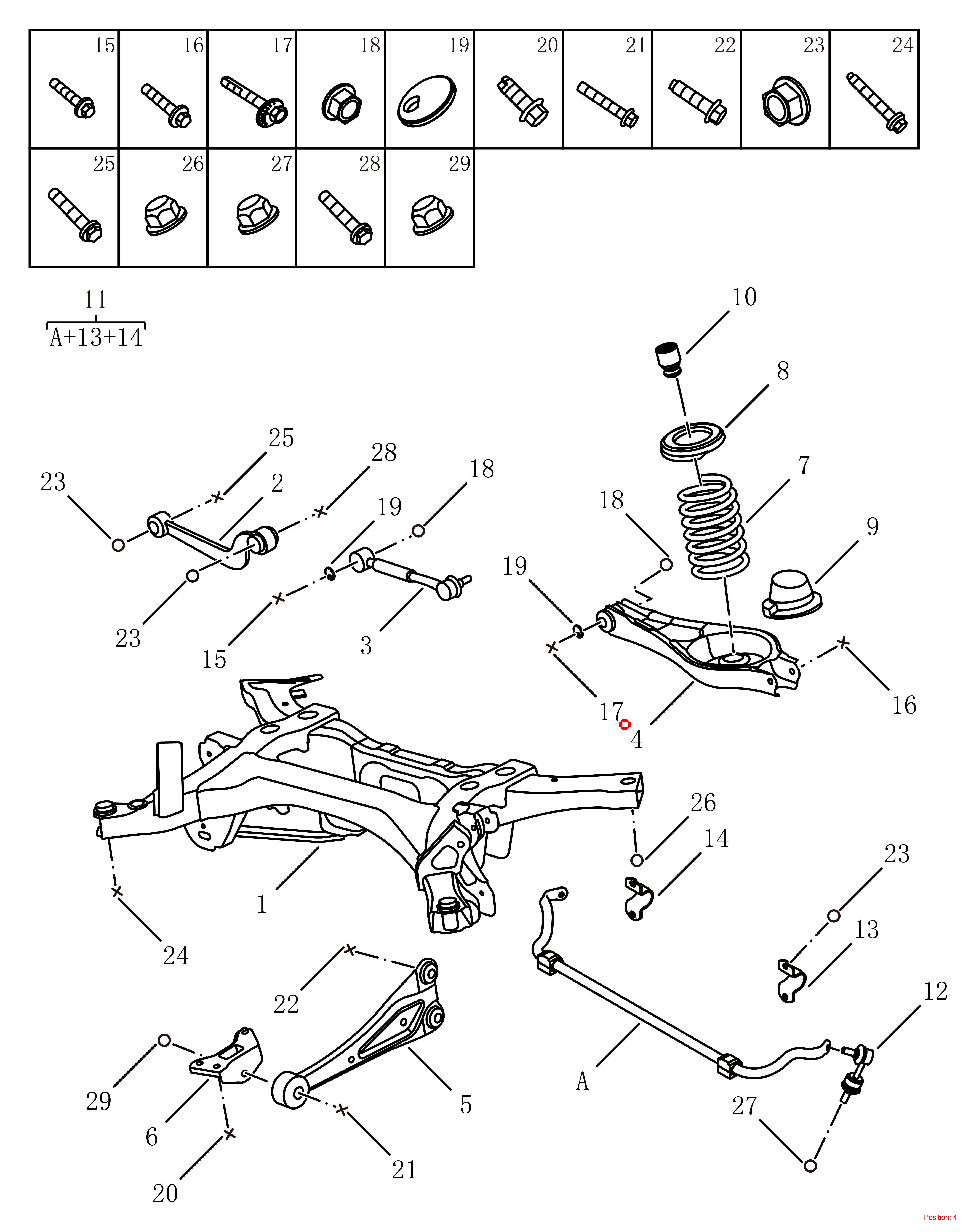 GEELY Control arm OEM 4086006200 FOR Emgrand 4086006200-GEELY_OEM