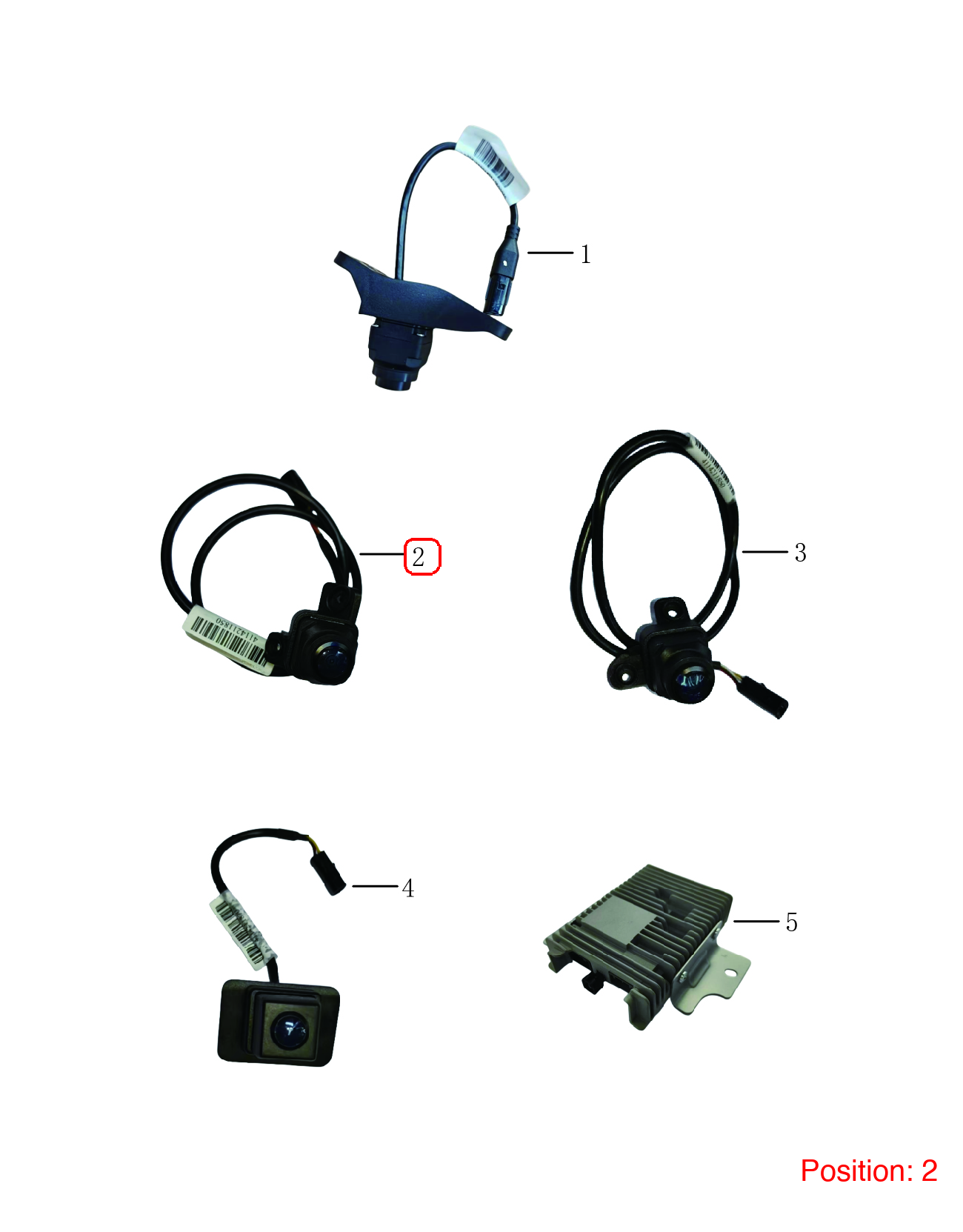 GEELY Camera OEM 4114211850 FOR Coolray 4114211850-GEELY_OEM