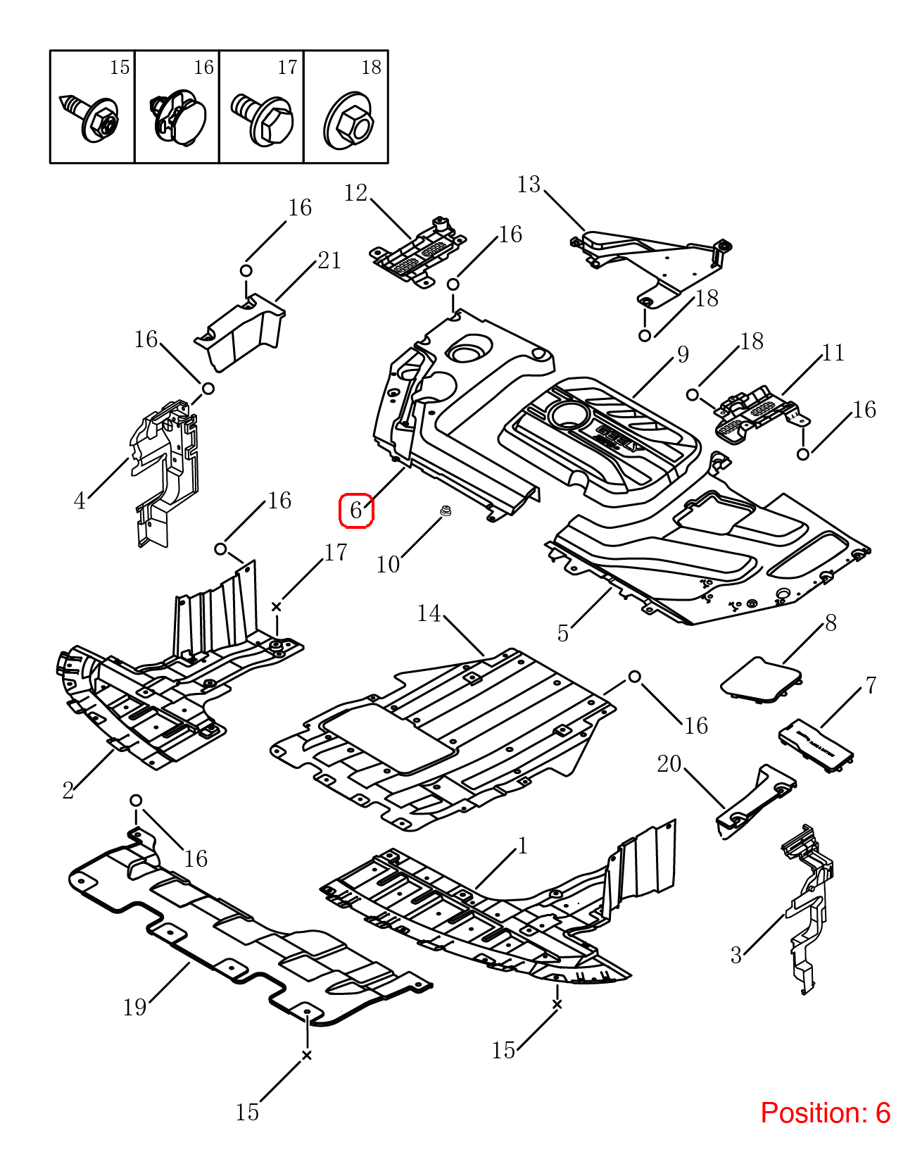 GEELY Trim panel OEM 5030029600 FOR Binrui 5030029600-GEELY_OEM