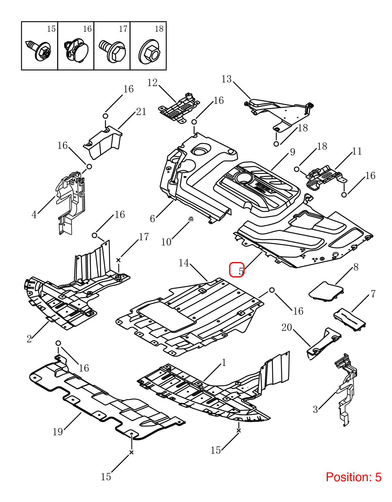 GEELY Trim panel OEM 5030029700 FOR Binrui 5030029700-GEELY_OEM