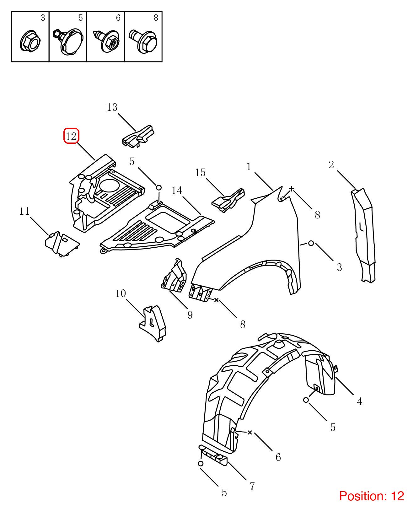 GEELY Trim panel OEM 5035051000 FOR Coolray 5035051000-GEELY_OEM