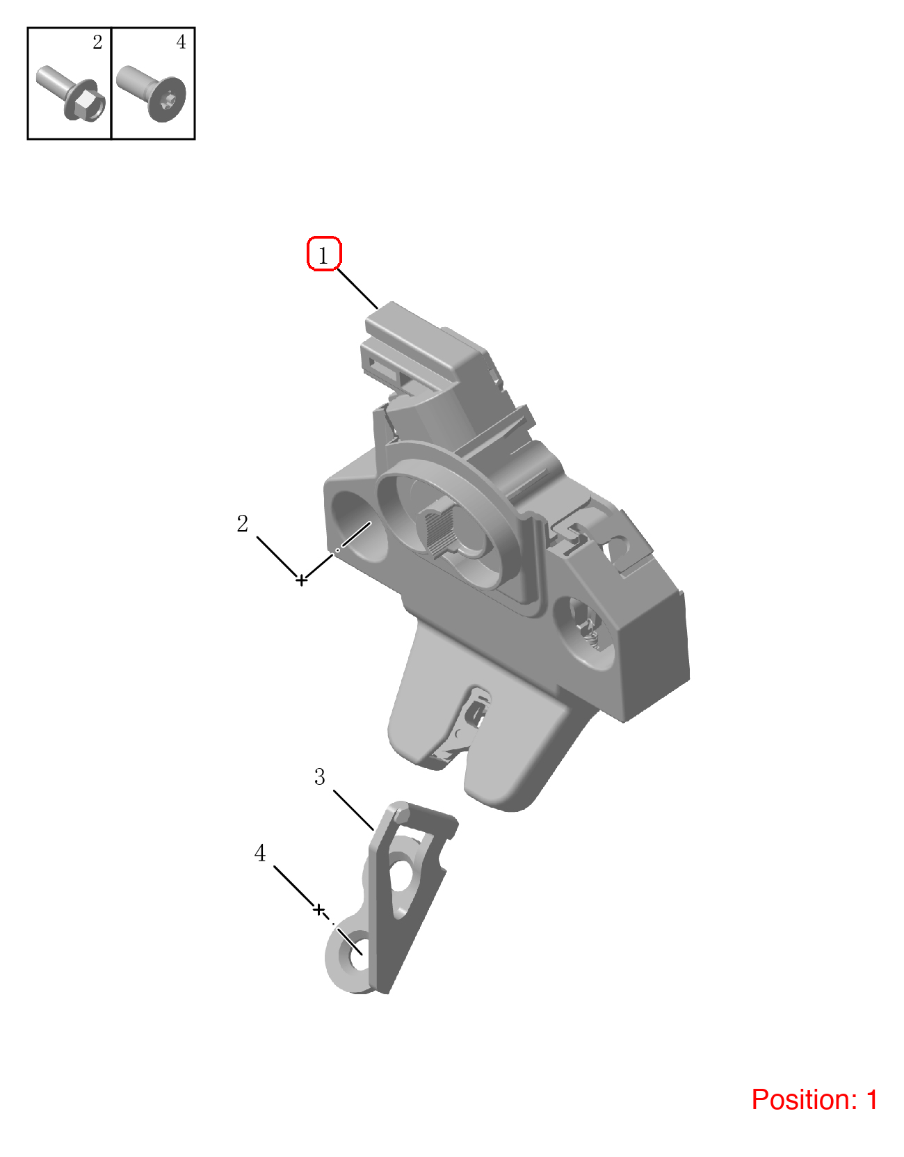 GEELY Trunk Lock Actuator OEM 5065505900 FOR Binrui Emgrand 5065505900-GEELY_OEM