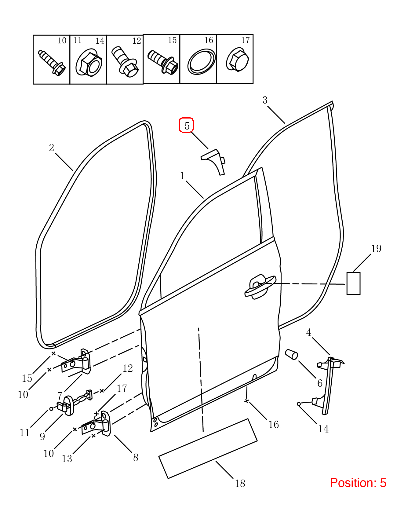 GEELY Trim cover OEM 5075004900661 FOR Emgrand 5075004900661-GEELY_OEM