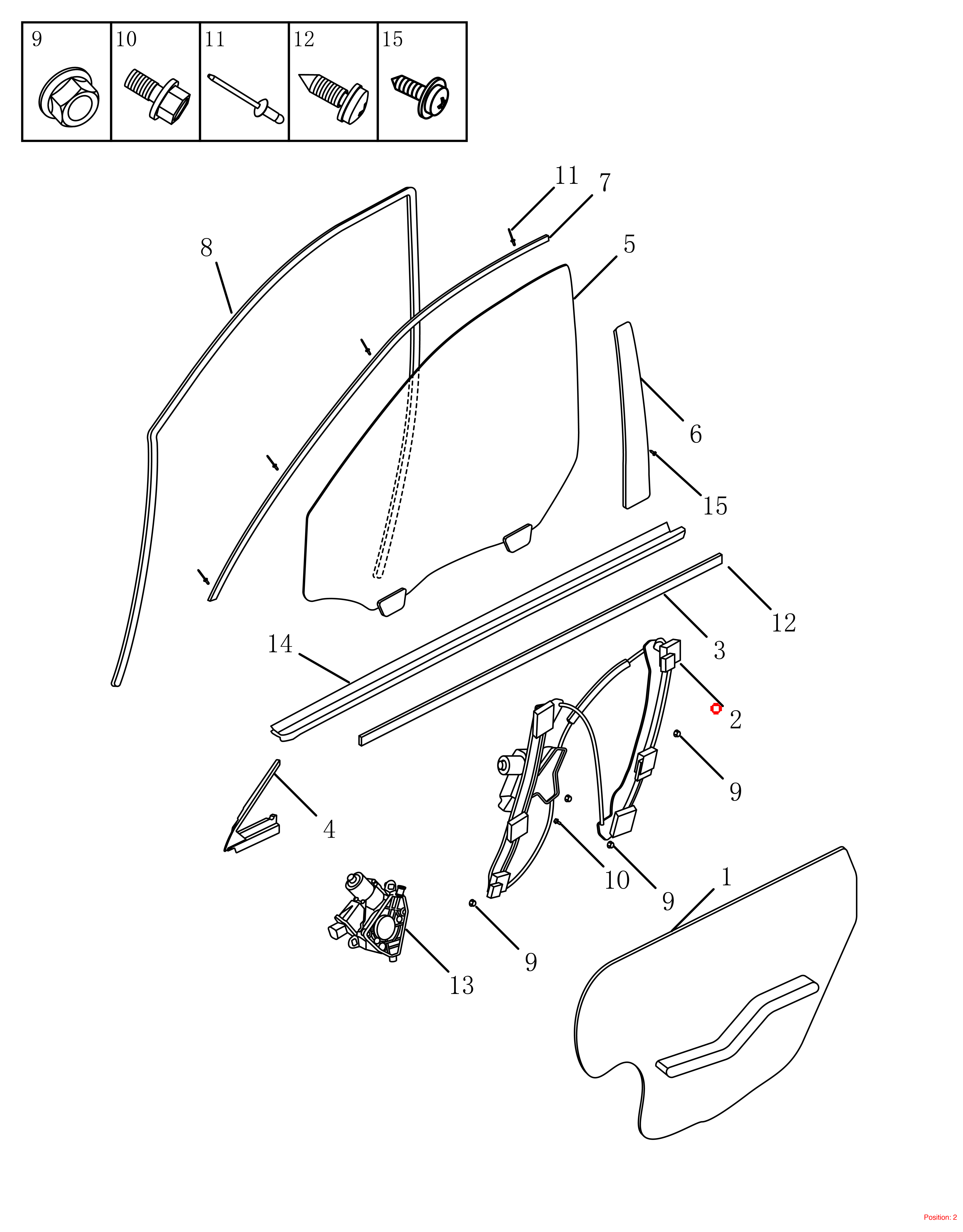 GEELY Window Regulator OEM 5079003400 FOR Emgrand 5079003400-GEELY_OEM