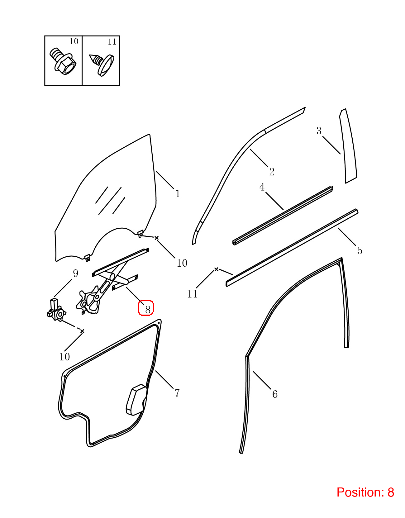 GEELY Window Regulator OEM 5079006000 FOR Emgrand 5079006000-GEELY_OEM