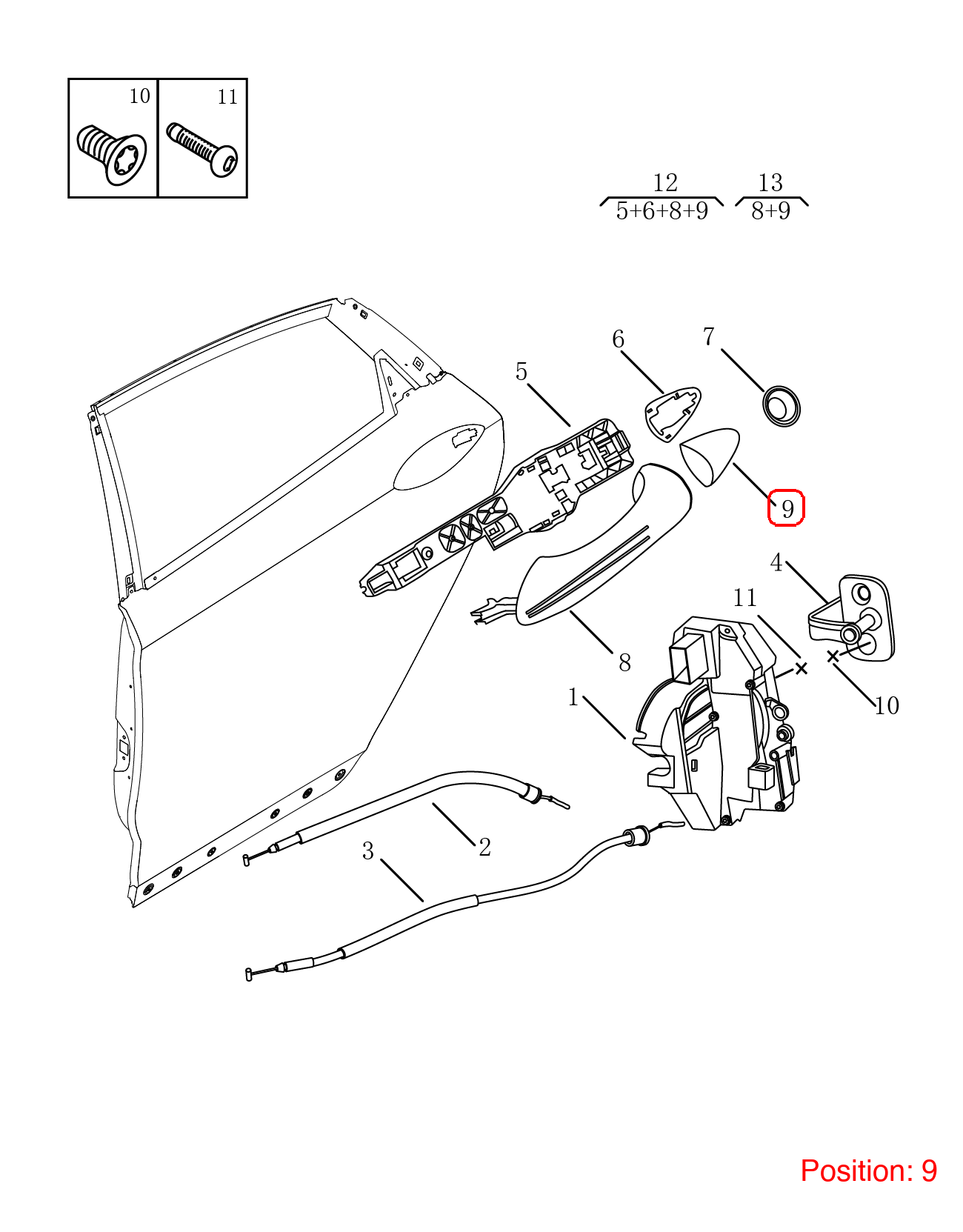 GEELY Outer door handle cover OEM 5083002700 FOR Emgrand 5083002700-GEELY_OEM