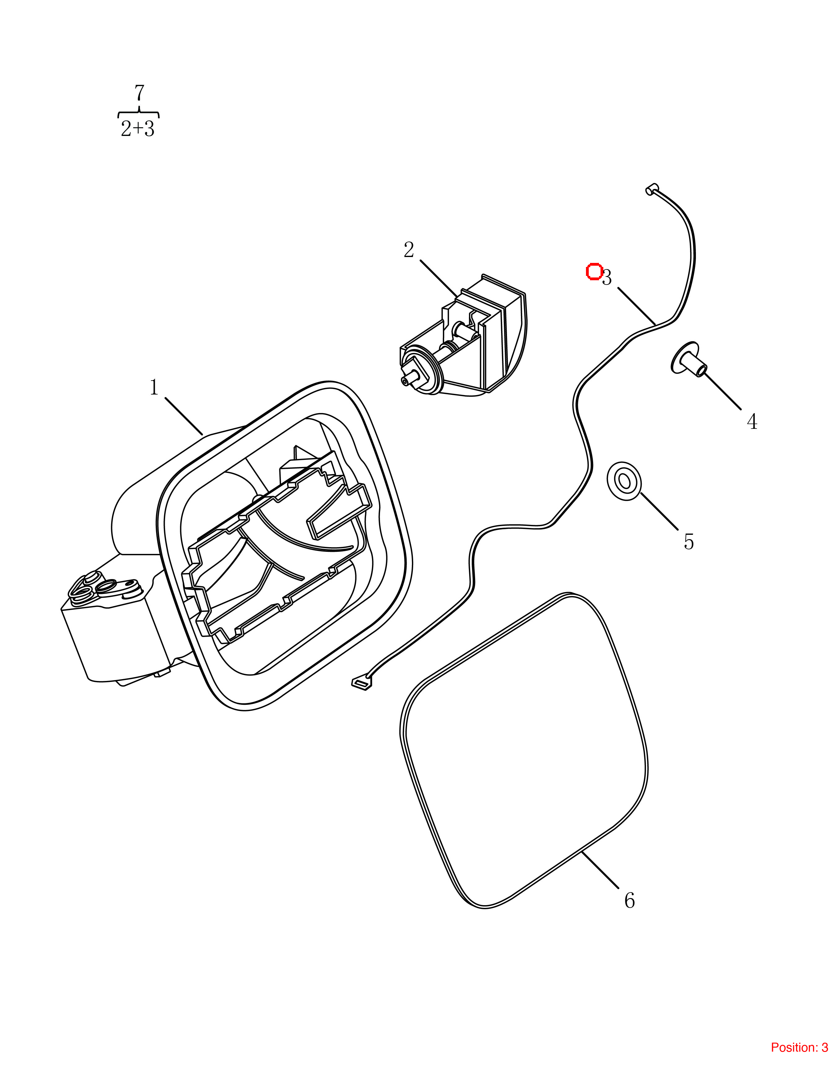 GEELY Fuel tank cap cable OEM 5090001300 FOR Emgrand 5090001300-GEELY_OEM