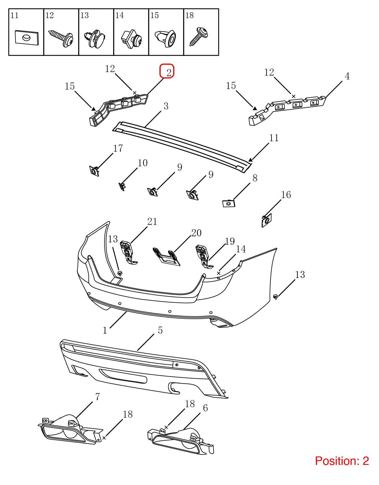 GEELY Bumper Cover Bracket OEM 6044003200 FOR Emgrand 6044003200-GEELY_OEM
