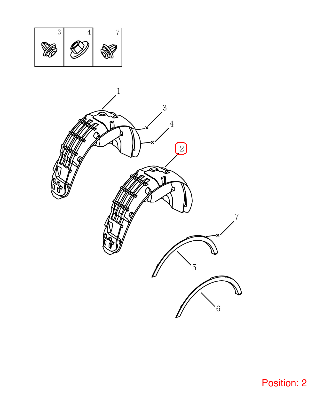 GEELY Fender Liner OEM 6070003800 FOR Emgrand 6070003800-GEELY_OEM