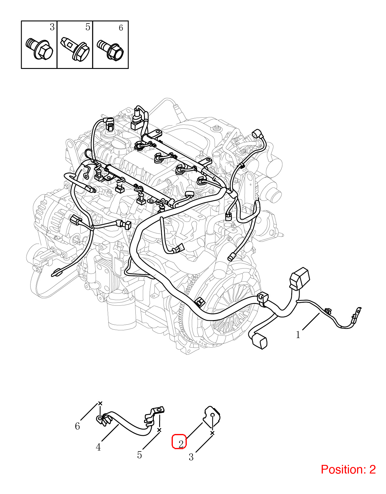 GEELY Wire harness bracket OEM 7010035100 FOR Binrui 7010035100-GEELY_OEM