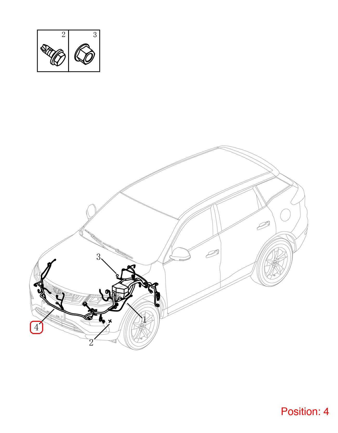 GEELY Engine compartment wiring harness OEM 7013017101 FOR Emgrand 7013017101-GEELY_OEM