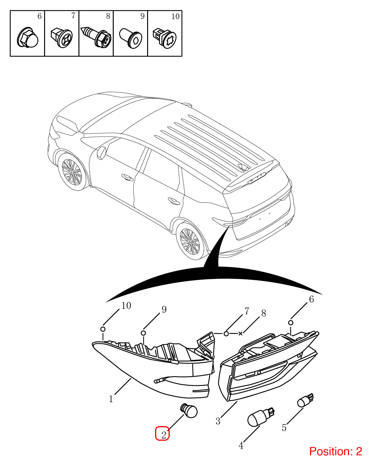GEELY Light bulb OEM 7057003000 FOR Emgrand 7057003000-GEELY_OEM