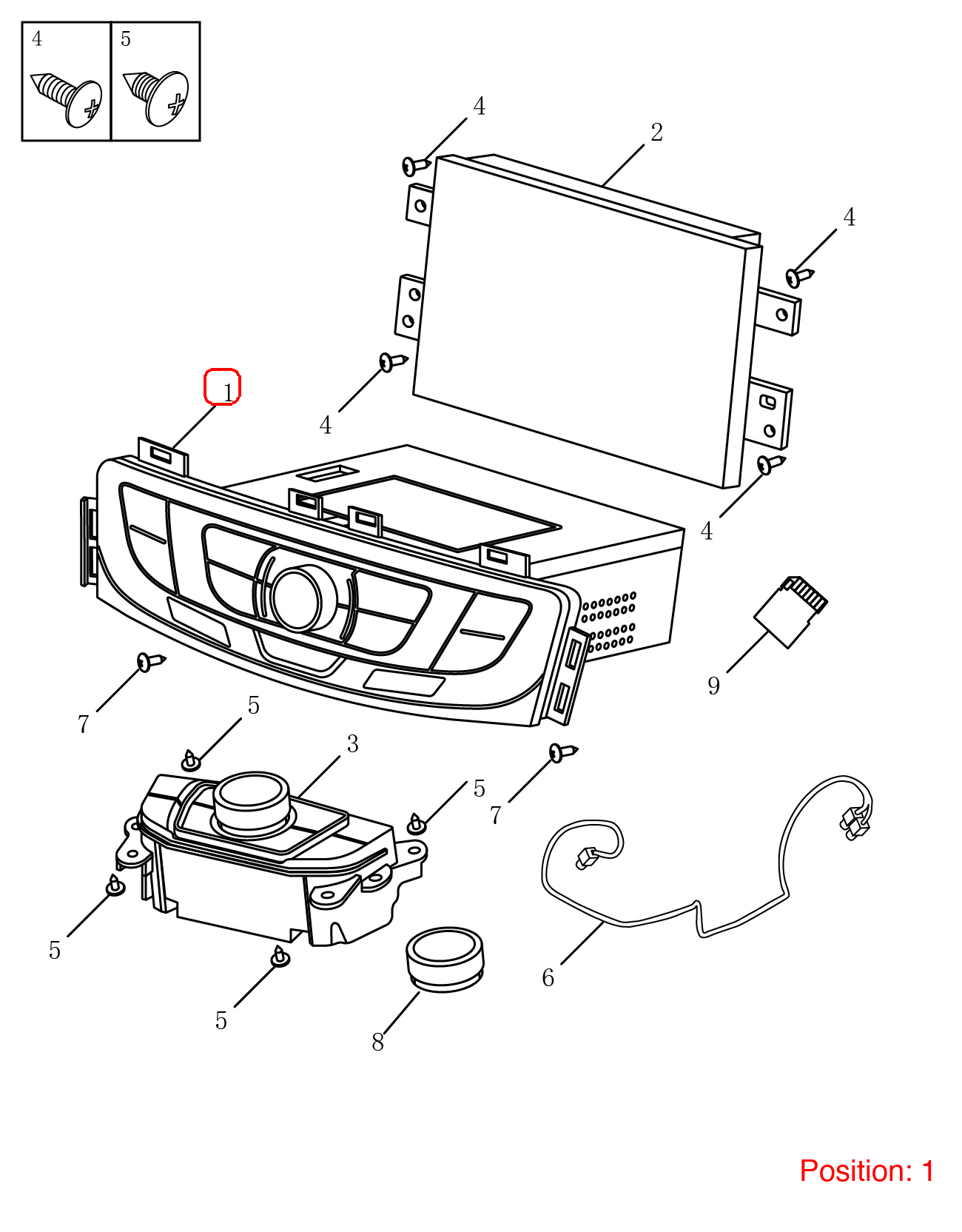 GEELY Multimedia player OEM 7079001300742 FOR Emgrand 7079001300742-GEELY_OEM