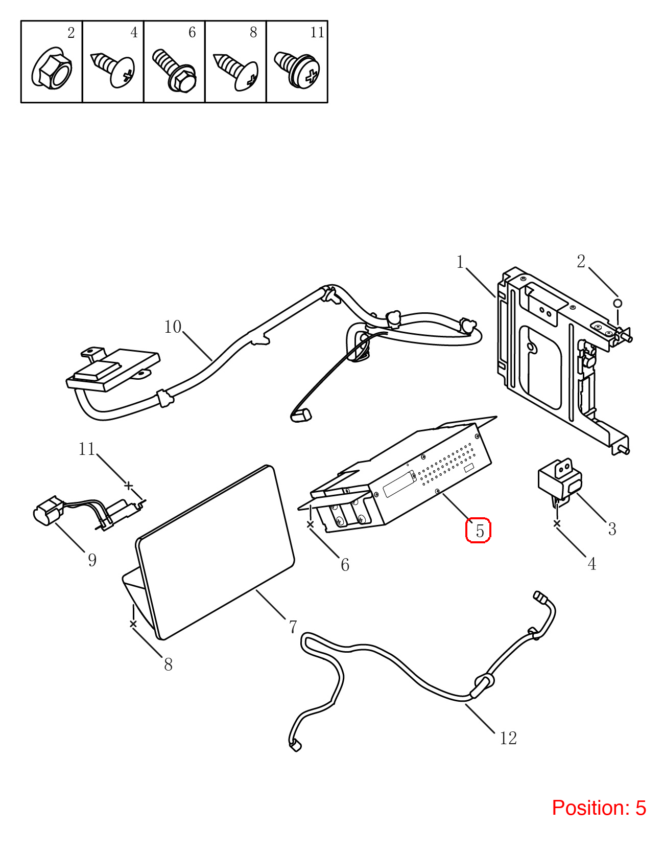 GEELY Multimedia computer OEM 7079024600 FOR Coolray 7079024600-GEELY_OEM