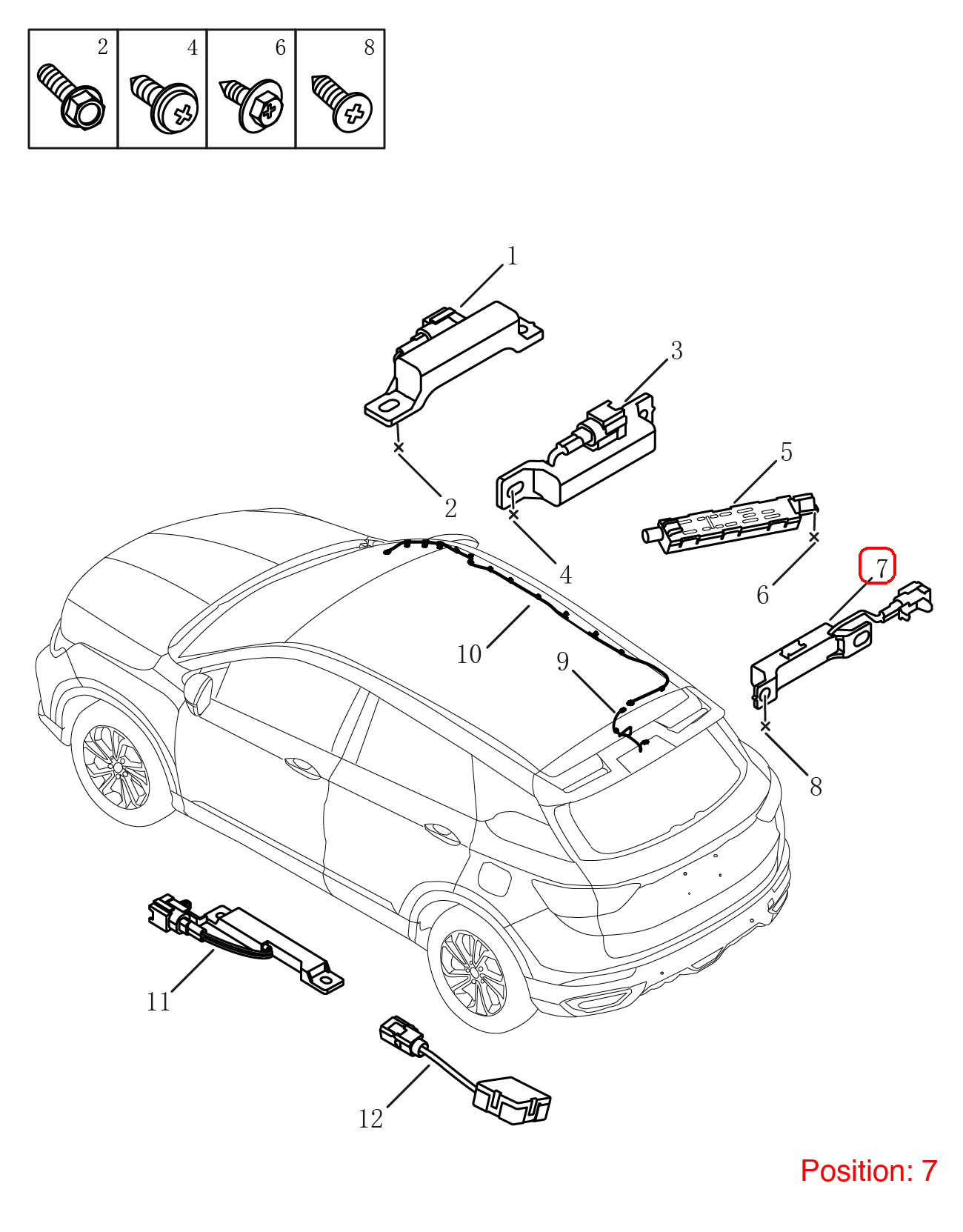 GEELY Antenna OEM 7085014200 FOR Coolray 7085014200-GEELY_OEM