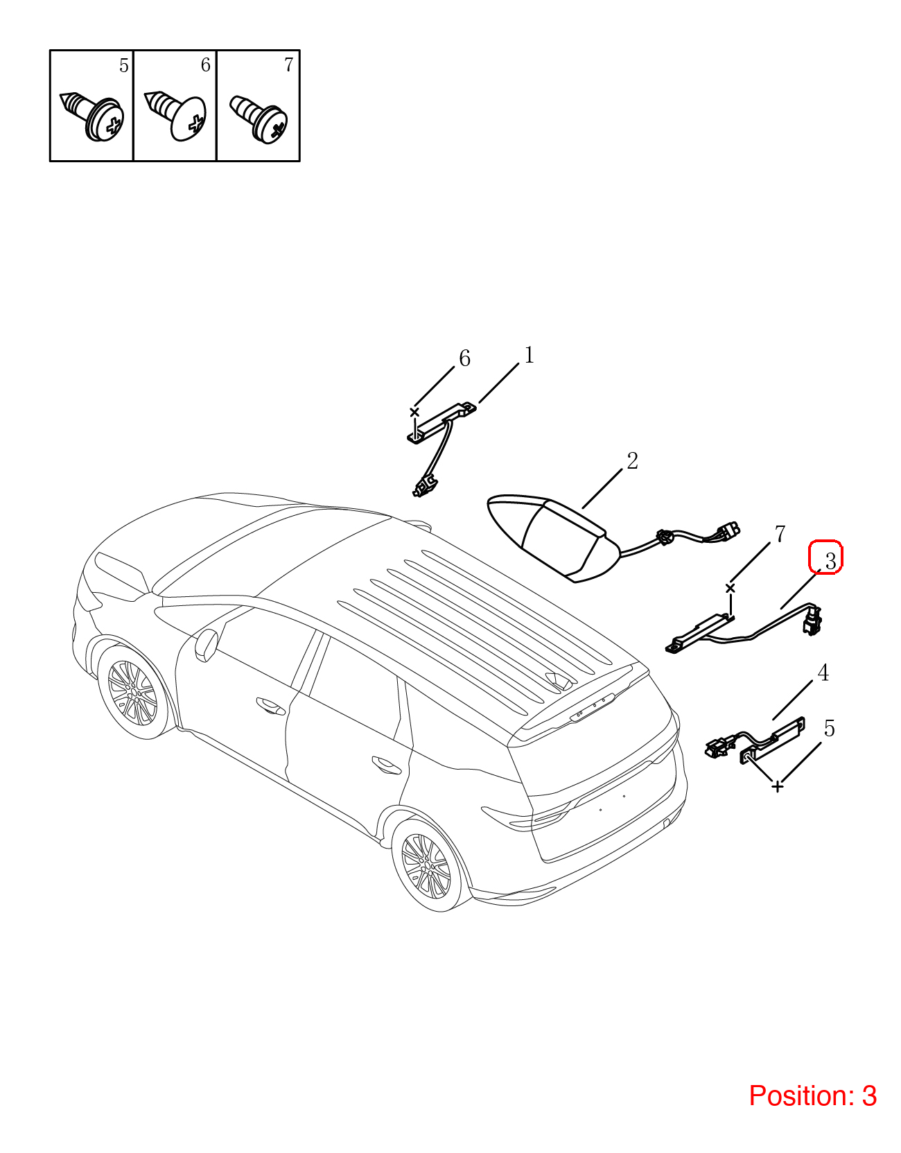 GEELY Antenna OEM 7085015200 FOR OKAVANGO 7085015200-GEELY_OEM