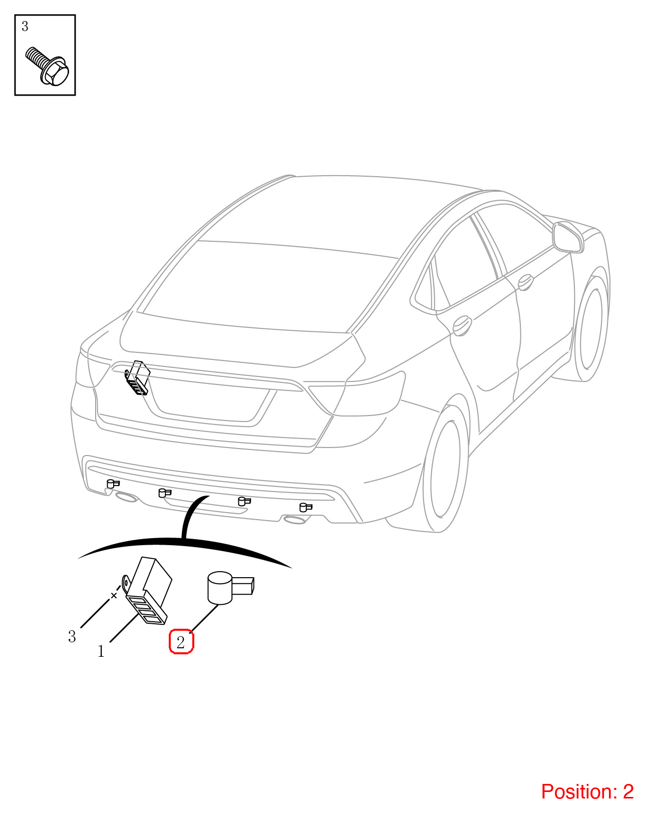 GEELY Parking Sensor OEM 7088004800G22 FOR Emgrand 7088004800G22-GEELY_OEM