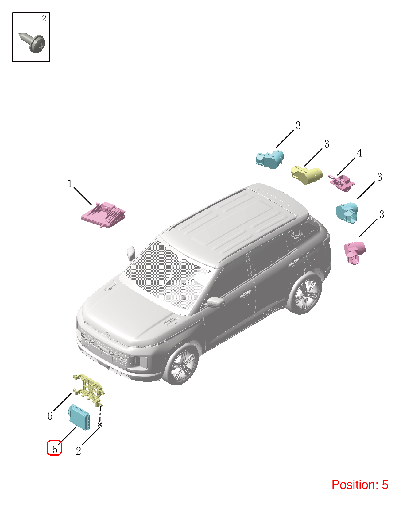 GEELY Cruise computer OEM 7088032500 FOR Coolray 7088032500-GEELY_OEM