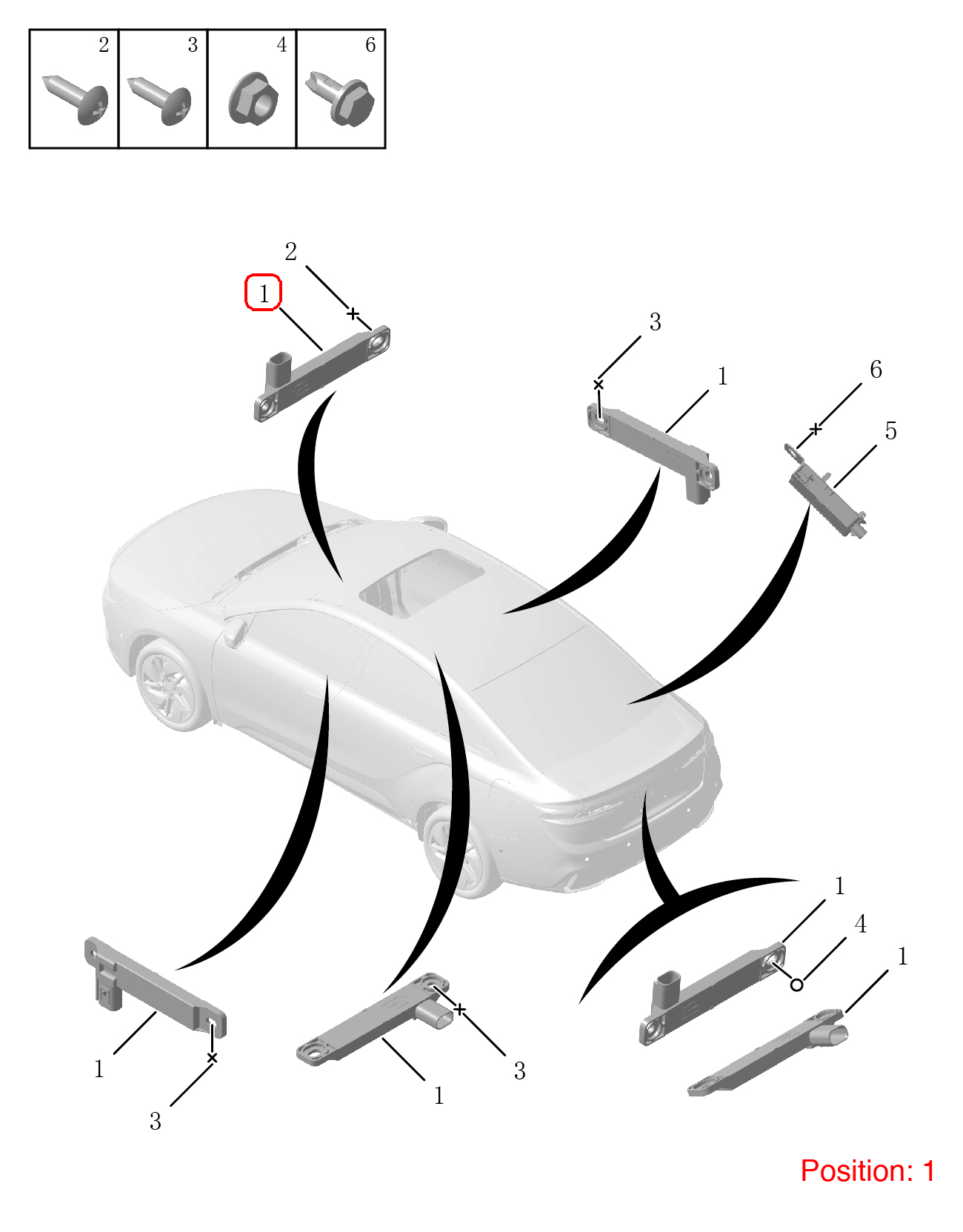 GEELY Antenna OEM 7092001300 FOR Emgrand 7092001300-GEELY_OEM