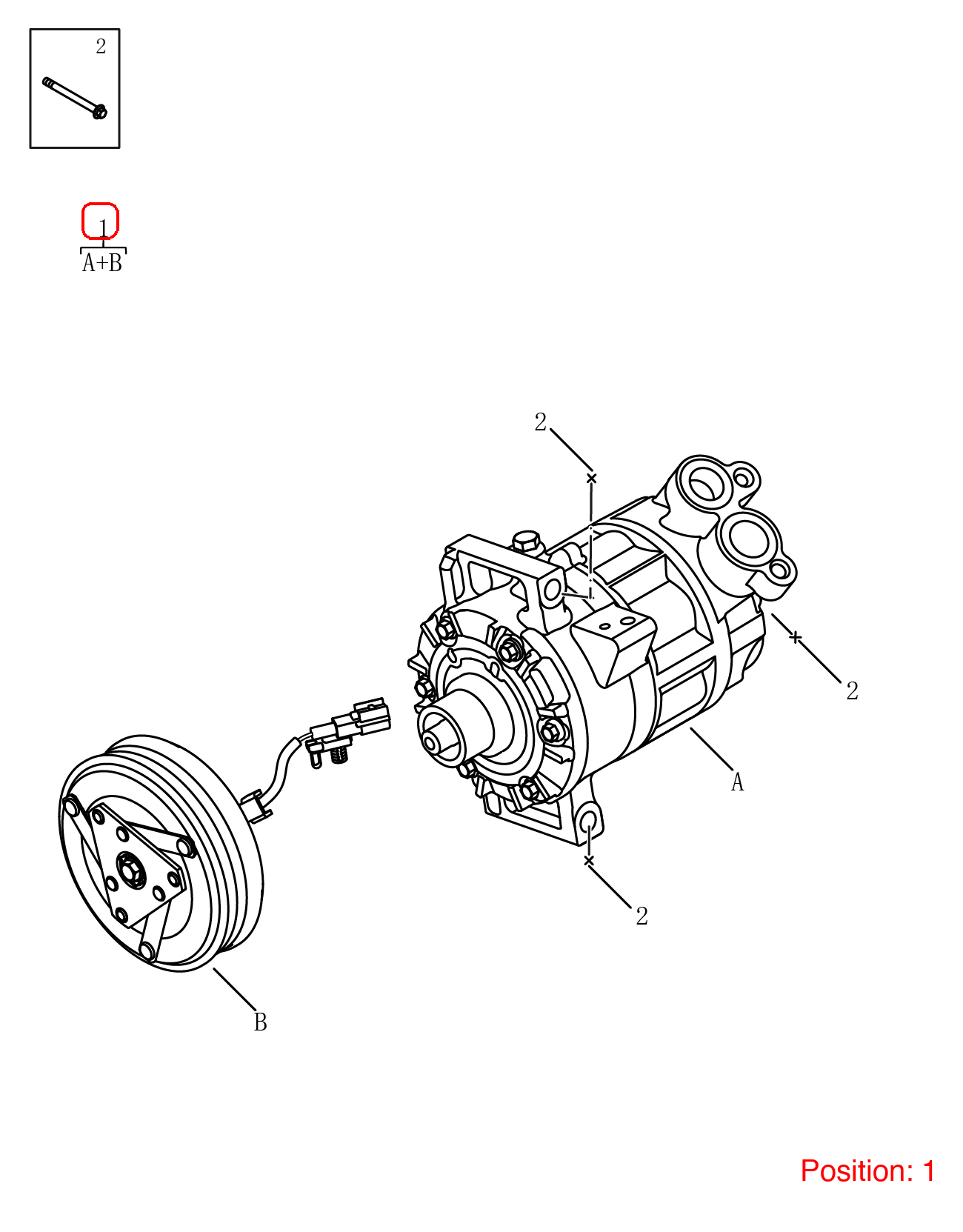 GEELY A/C Compressor OEM 8013010800 FOR Coolray Tugella 8013010800-GEELY_OEM