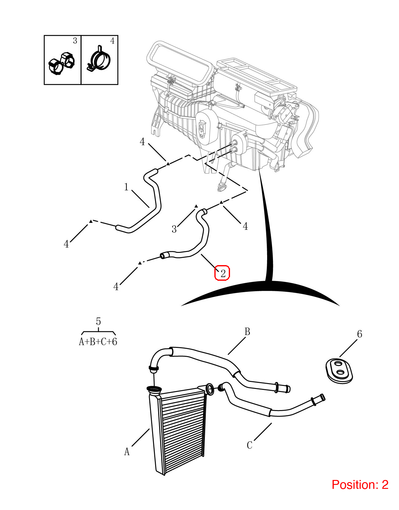 GEELY Coolant Inlet Hose OEM 8017002200 FOR Emgrand 8017002200-GEELY_OEM