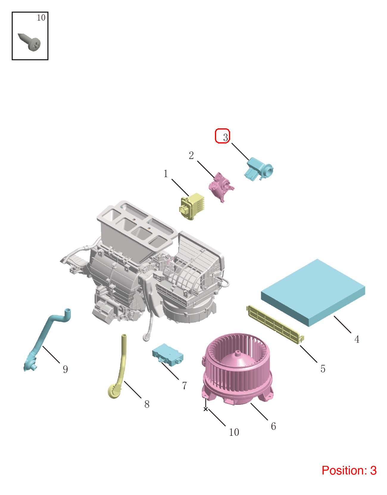 GEELY Air quality sensor OEM 8022024000 FOR OKAVANGO 8022024000-GEELY_OEM