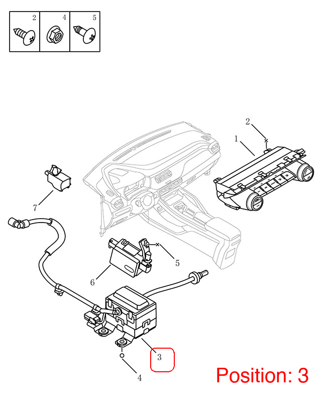 GEELY Air quality sensor OEM 8025528200 FOR Coolray 8025528200-GEELY_OEM