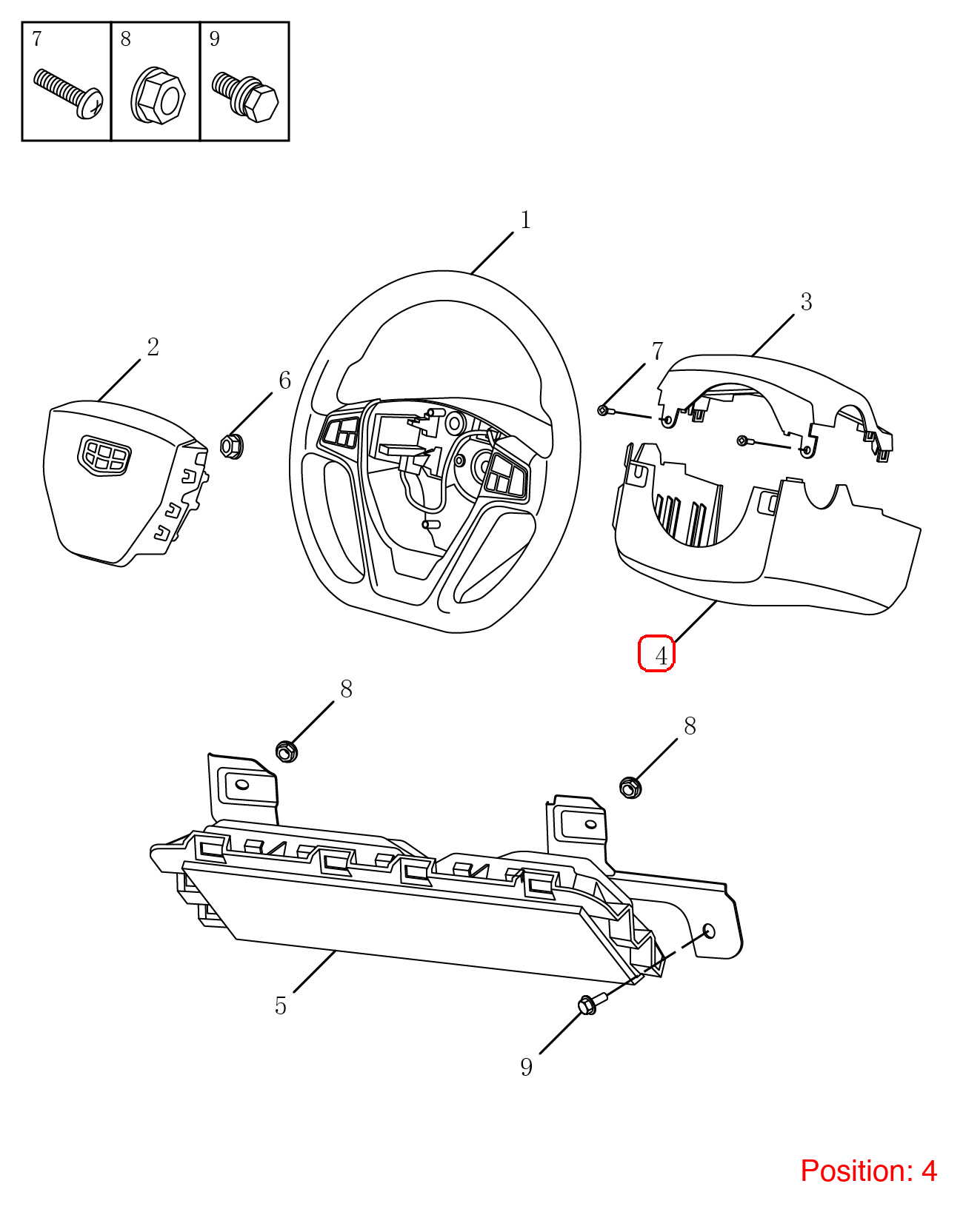 GEELY Steering wheel lower guard plate OEM 8031002500742 FOR Emgrand 8031002500742-GEELY_OEM
