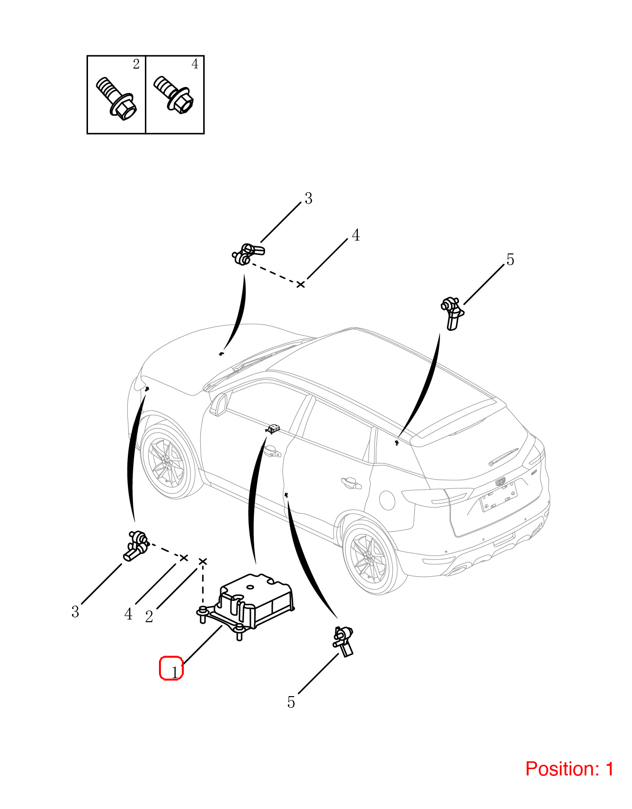 GEELY Airbag computer OEM 8037001600 FOR Emgrand 8037001600-GEELY_OEM