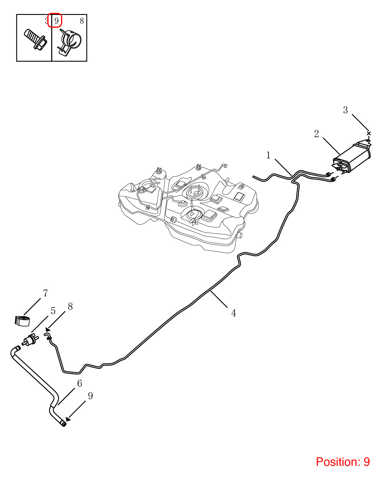 GEELY Clamp OEM JQ67112584C FOR EC7 Emgrand JQ67112584C-GEELY_OEM